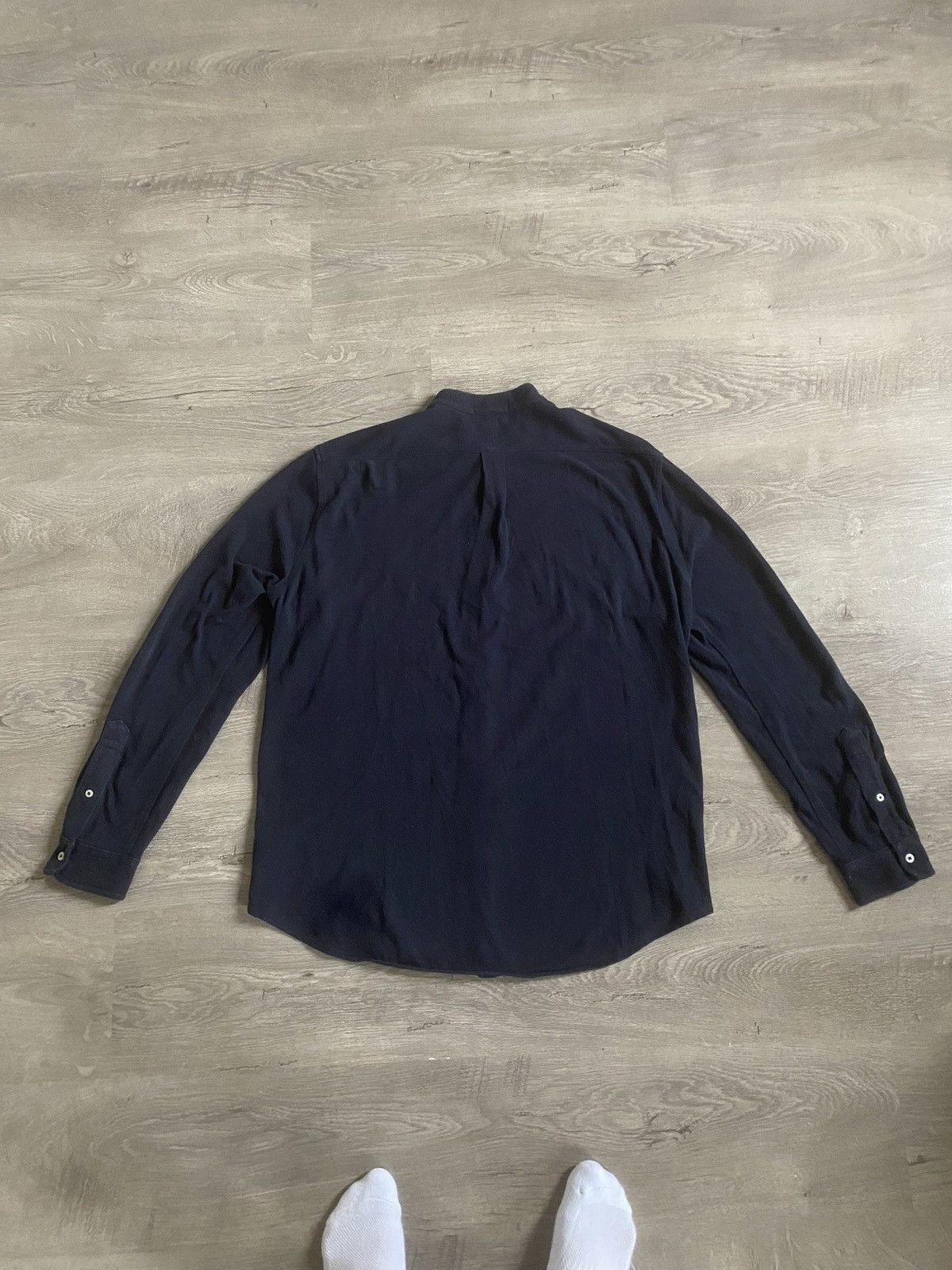 Polo Ralph Lauren Polo Ralph Lauren Featherweight Mesh Shirt – Mandarin Collar Size US L / EU 52-54 / 3 - 6 Thumbnail