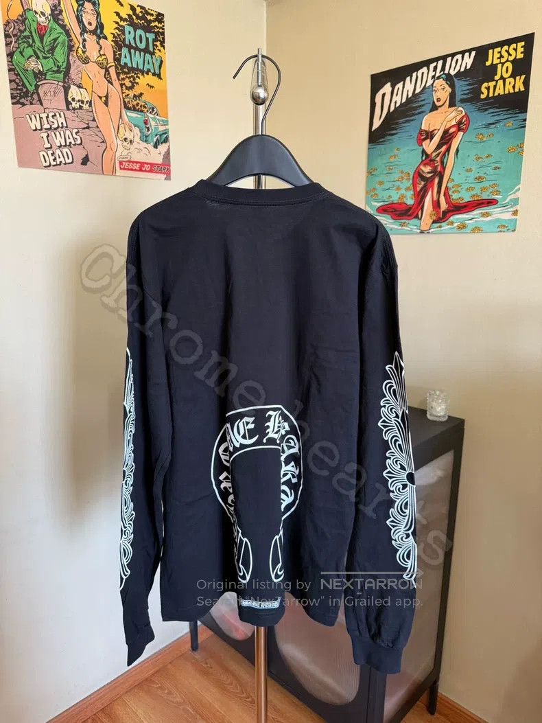 Chrome Hearts CHROME HEARTS Size XL Black long sleeves Size US XL / EU 56 / 4 - 1 Thumbnail