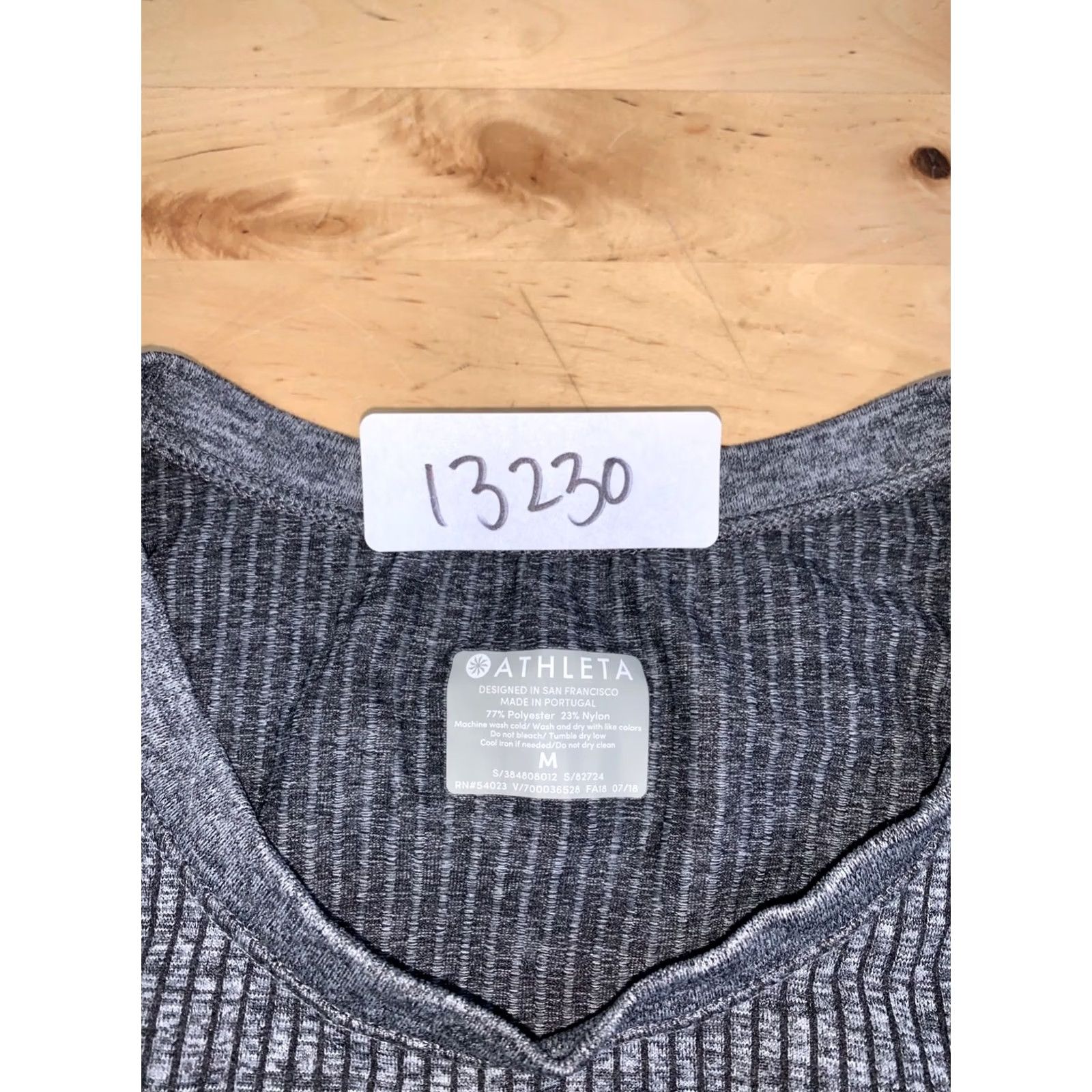 Athleta Athleta Top Women M Gray Activewear Stretch Sleeveless Running Gym Racerback Tank Pullover Shirt Sports Breathable Lightweight Elastic Athletic Size M / US 6-8 / IT 42-44 - 2 Thumbnail