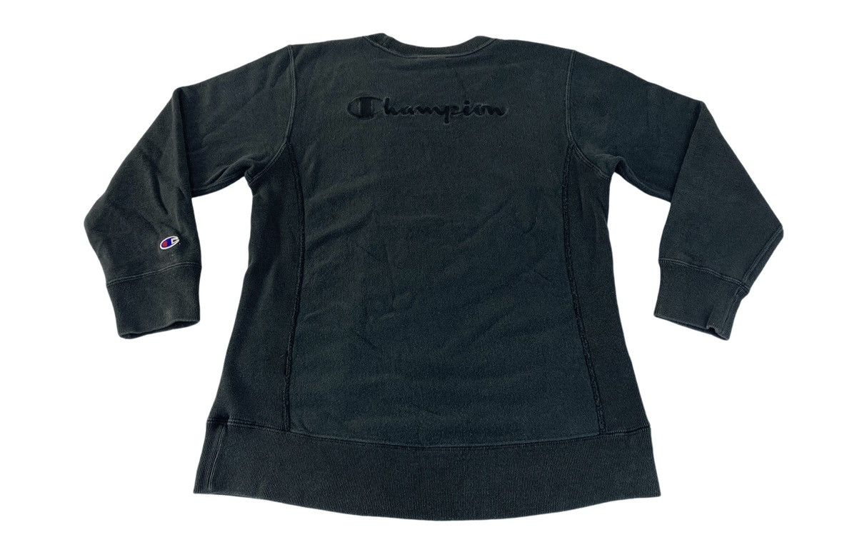 Champion 90s Champion Blue Cross Crewneck Pullover Big Screen Logo Size US S / EU 44-46 / 1 - 2 Thumbnail