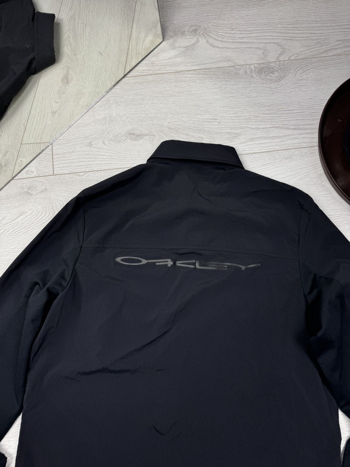 Oakley × Vintage Oakley Shirt Button Up Rayon Logo Size US S / EU 44-46 / 1 - 6 Thumbnail