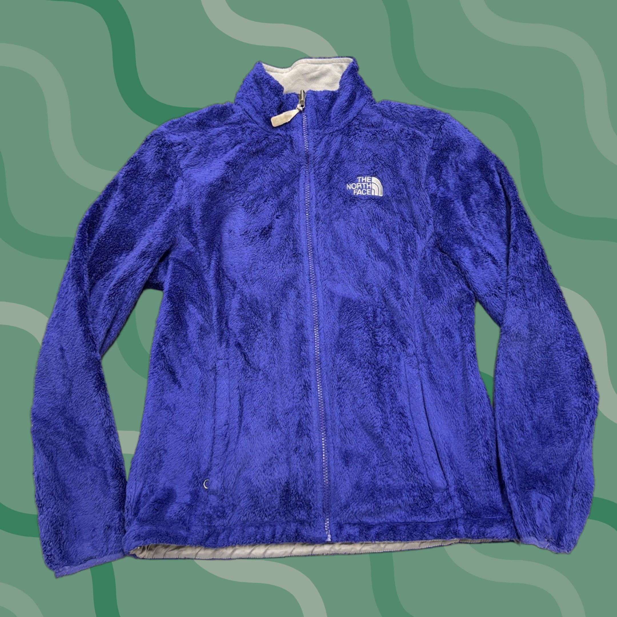 The North Face The North Face Fleece Jacket Womens Medium Purple Full Zip Outdoor Size M / US 6-8 / IT 42-44 - 1 Thumbnail