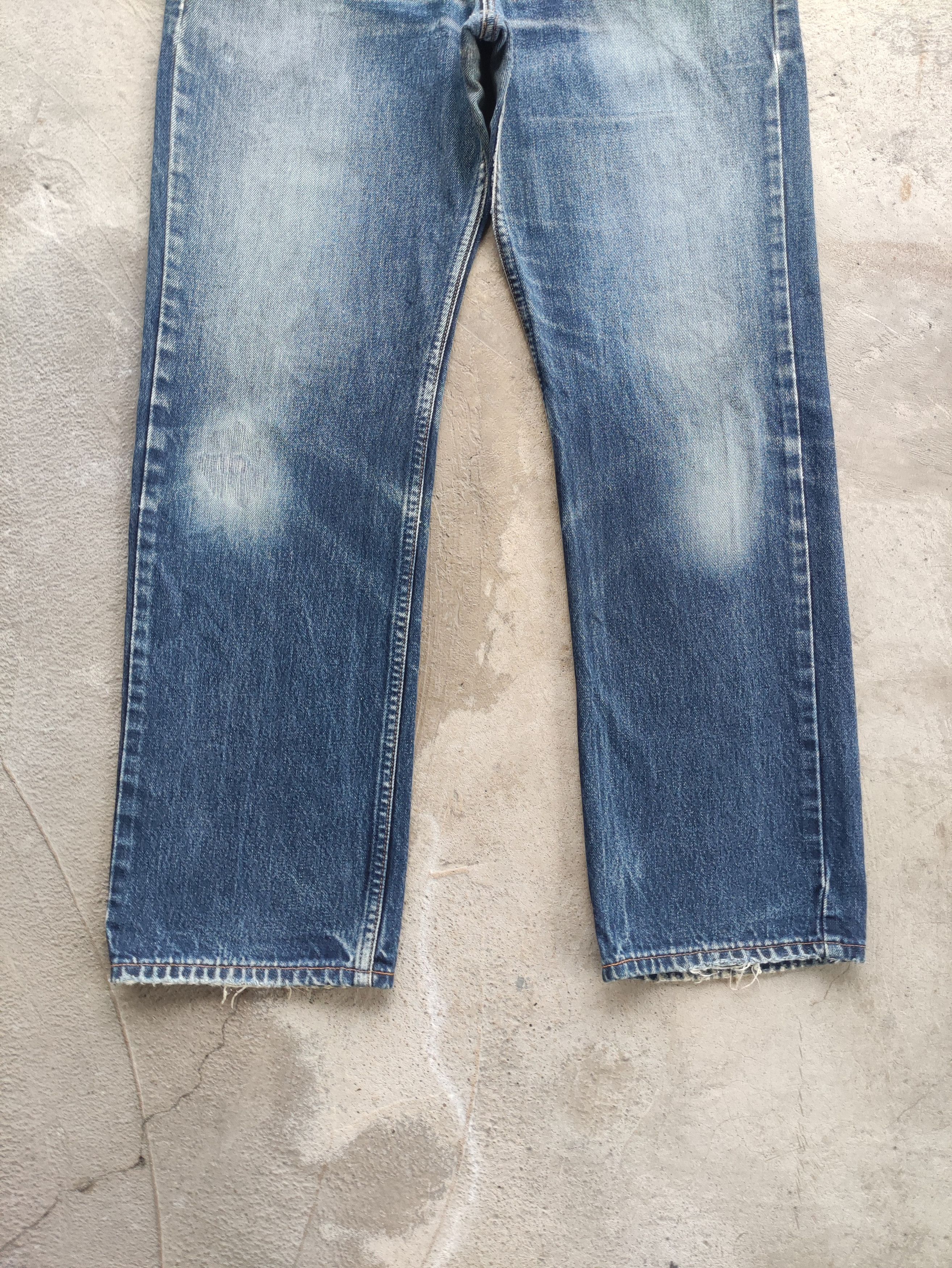 Levi's Vintage Levis Japan Jean Distressed Faded Denim Size US 33 - 4 Thumbnail
