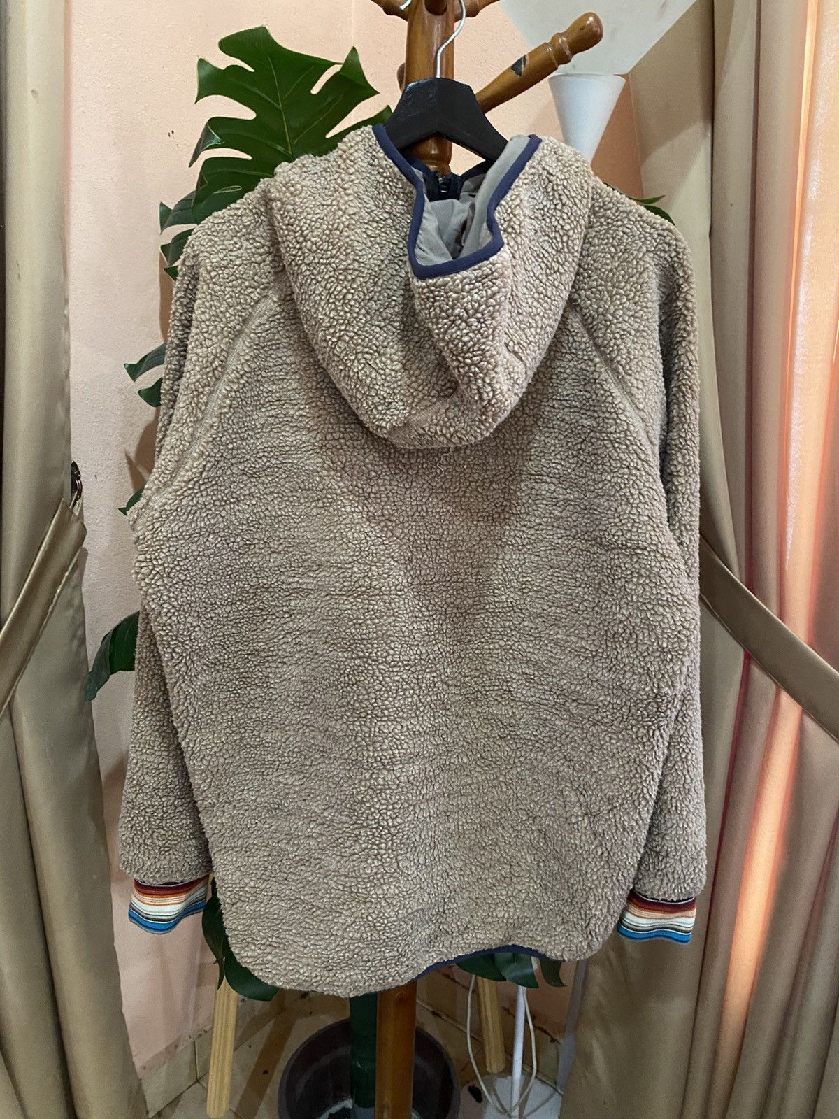 Japanese Brand VINTAGE POWER TO THE PEOPLE FLEECE HOODIE Size US L / EU 52-54 / 3 - 9 Thumbnail