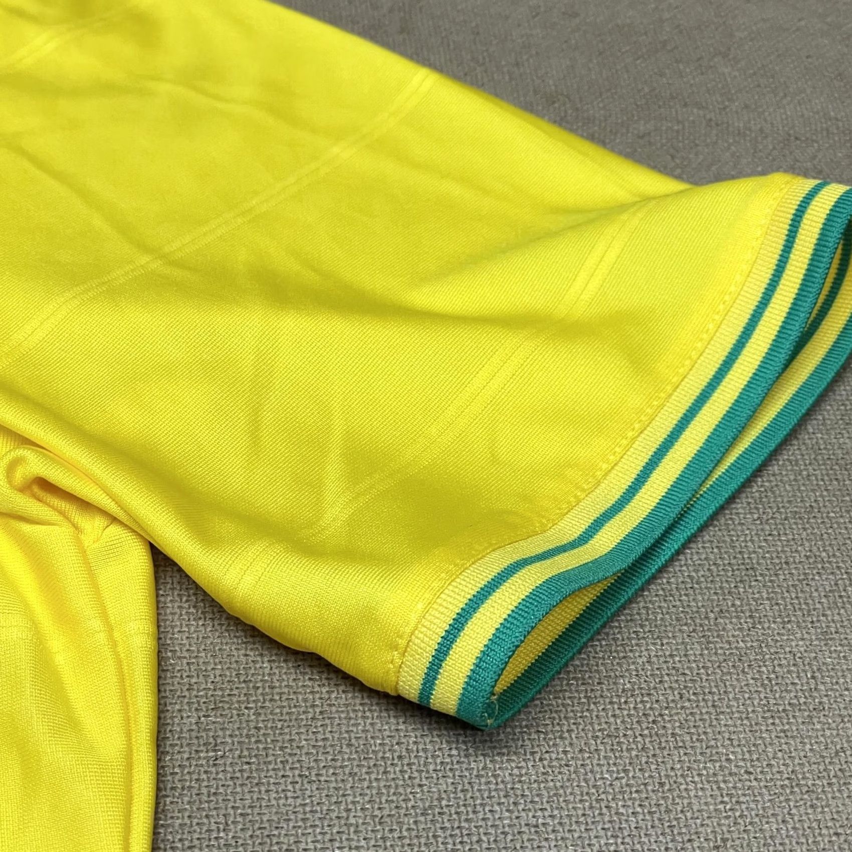 Vintage ORRO Polo Shirt Mens XL Yellow Dri-Fit Jamaica Embroidered Performance Golf Shirt Size US XL / EU 56 / 4 - 4 Thumbnail