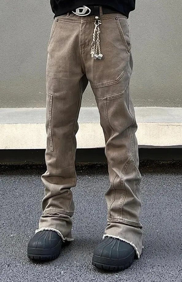 Other Vintage Baggy Flared Jeans Size US 30 / EU 46 - 2 Thumbnail