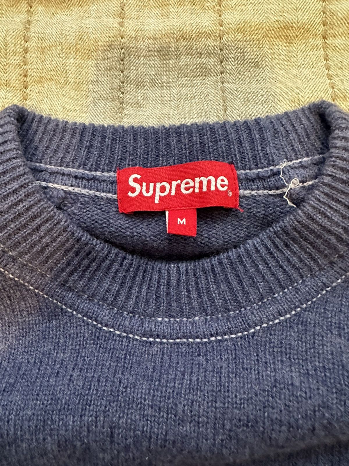 Supreme Stone Washed Sweater (FW20) - $148