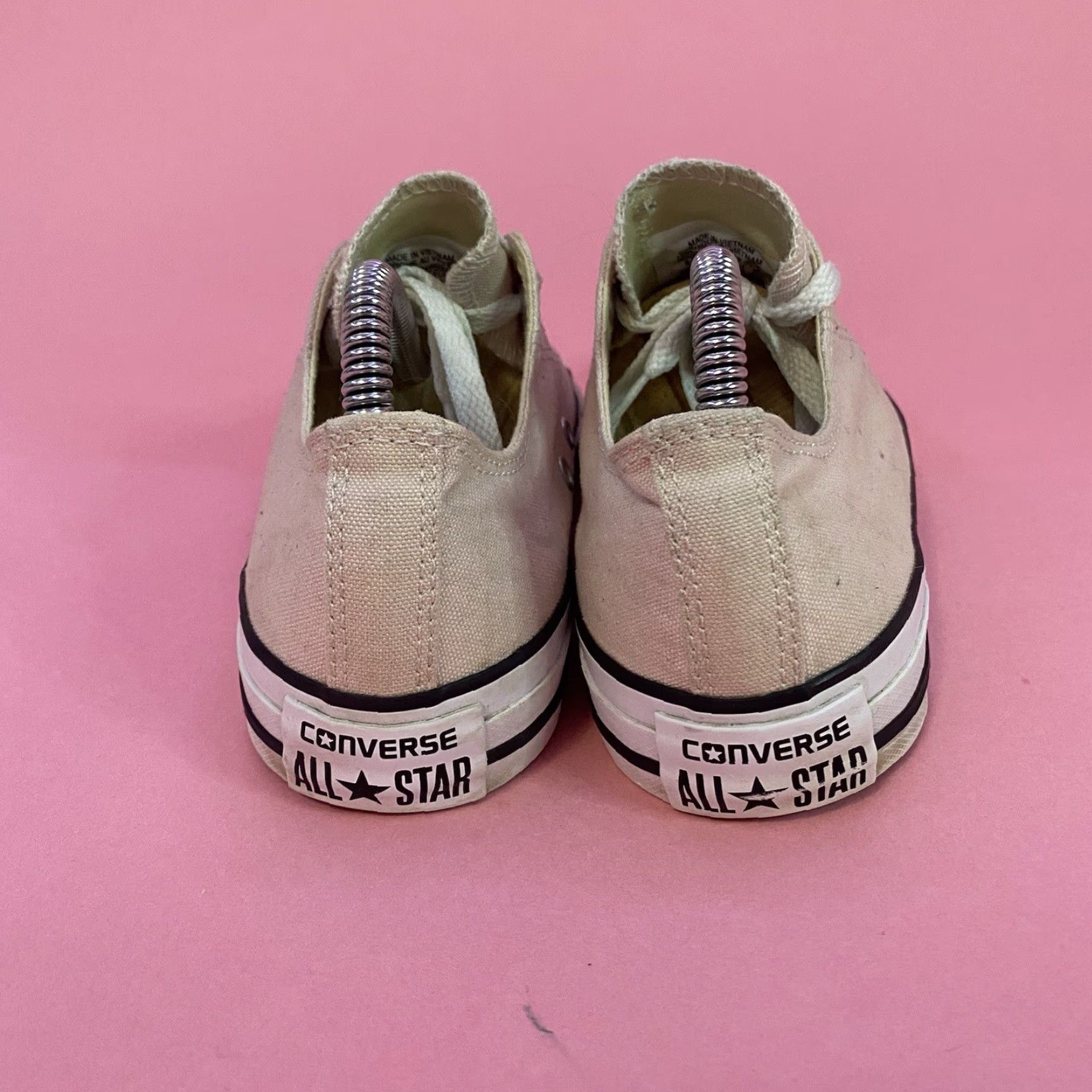 Converse Converse All Star Chuck Taylor OX Sneakers 159621F Rose Pink Mens 5 Womens 7 Shoes Sneaker Walking Outdoors Colorful Lightweight Breathable Logo Size US 5 / IT 35 - 3 Thumbnail