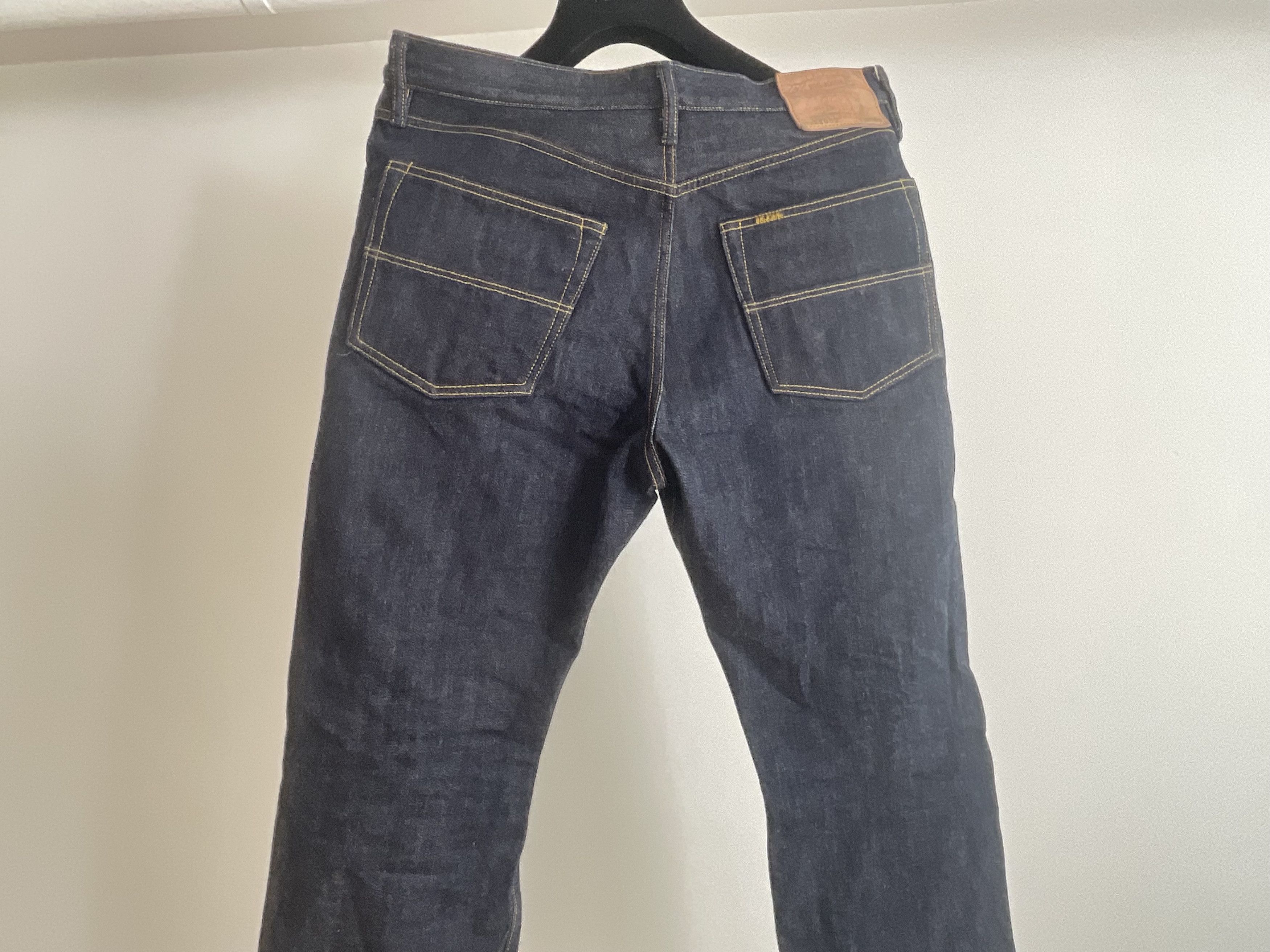 Big John XX002/Extra/Model Slim Straight Selvedge Denim Size US 32 / EU 48 - 5 Thumbnail