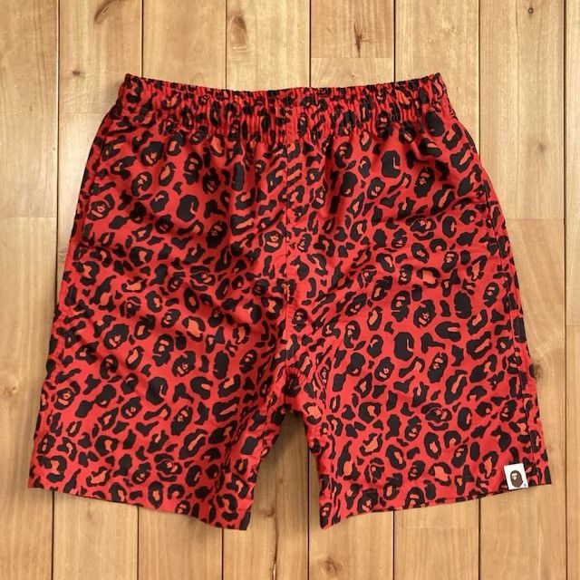 Bape BAPE Leopard camo nylon shorts a bathing ape NIGO ★size S Size US 30 / EU 46 - 1 Thumbnail