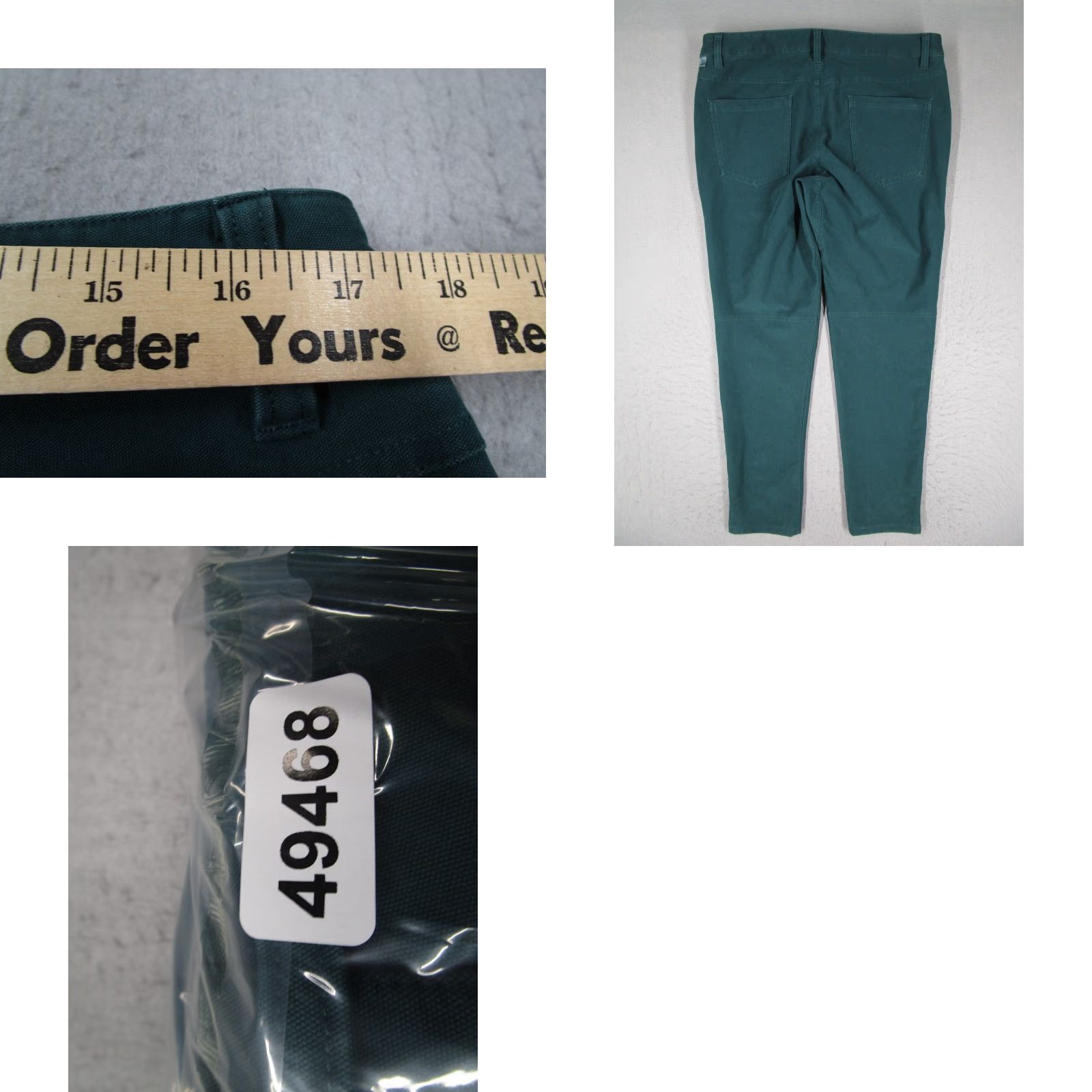 Lululemon Lululemon Men’s Slim Fit UTILITECH Chino Pants 34x31 Green Logo 5-Pocket Flat Front Casual Casual Wear Mens Size US 34 / EU 50 - 8 Thumbnail