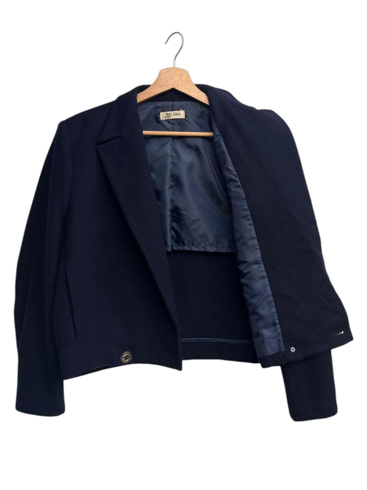 Jean Paul Gaultier Vintage 80’s Jean Paul Gaultier by Onward Cropped Jacket Size S / US 4 / IT 40 - 5 Thumbnail