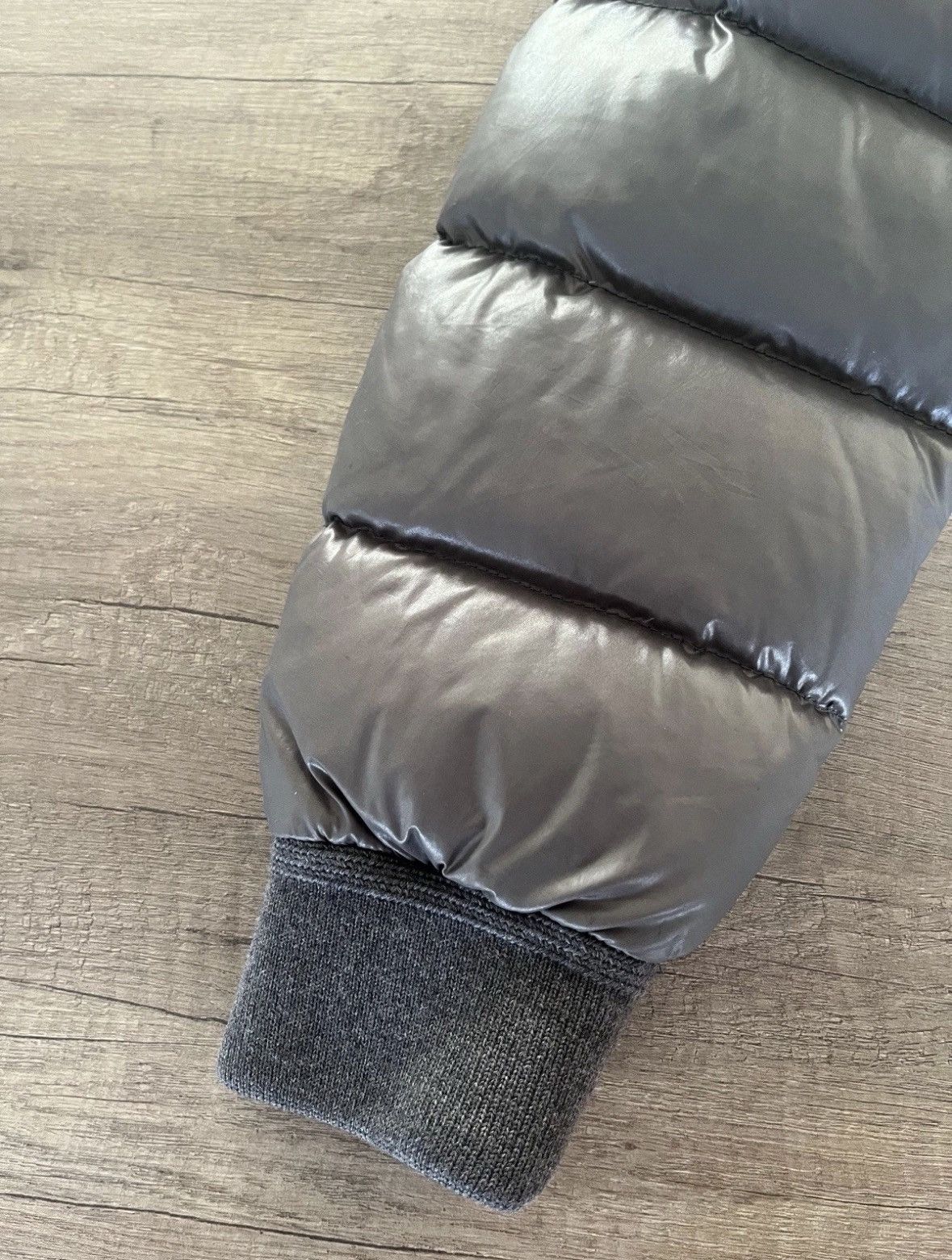 Moncler Moncler Aubert Puffer Grey Size US M / EU 48-50 / 2 - 23 Thumbnail