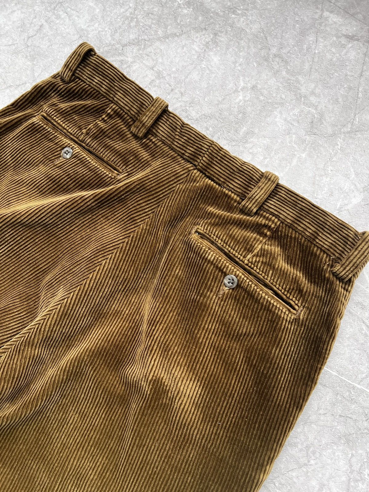 Polo Ralph Lauren × Vintage Polo Ralph 90s velvet streetwear corduroy casual pants y2k Size US 34 / EU 50 - 16 Thumbnail