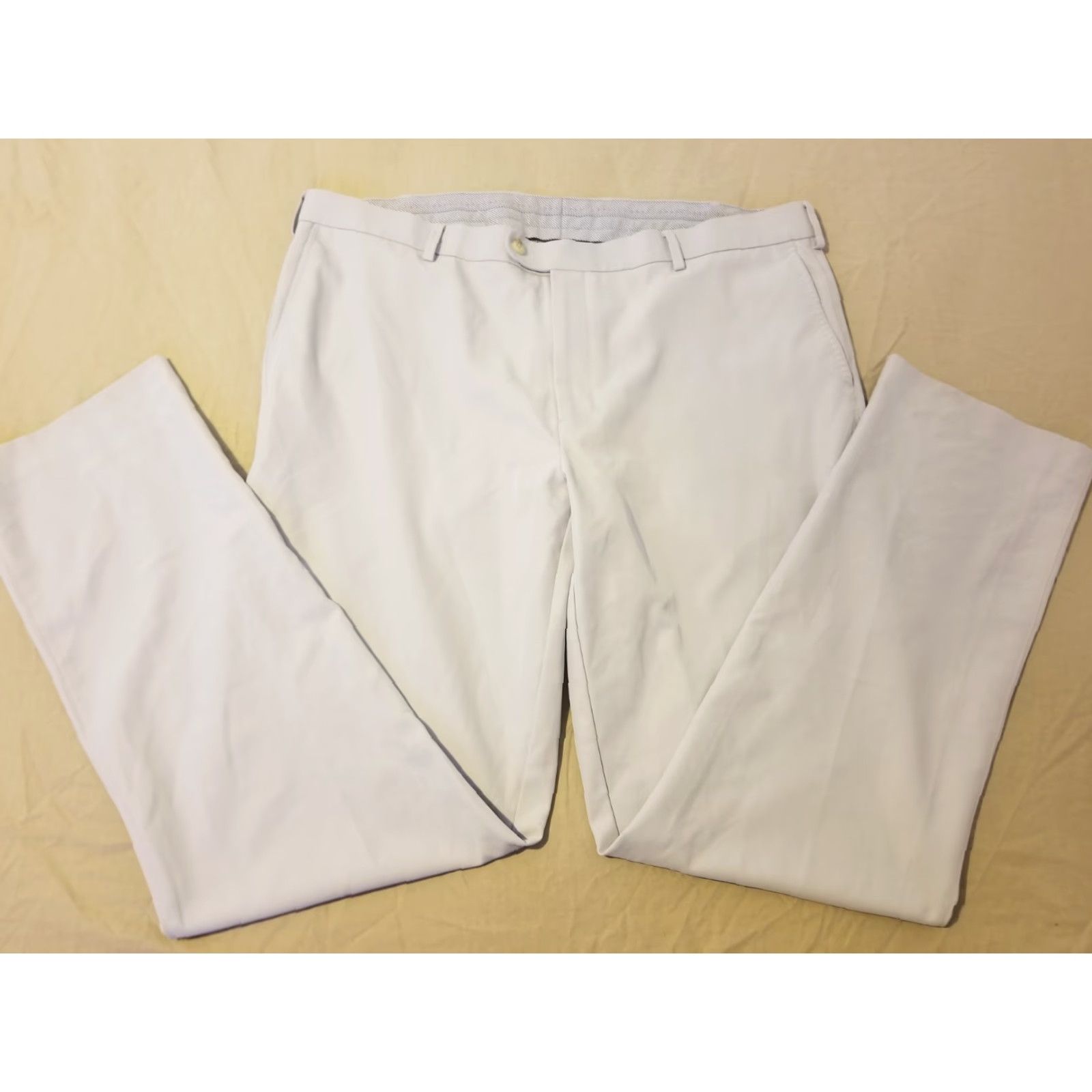 Peter Millar Mens Peter Millar Khaki Dress Pants 40x34 Slacks Chino Trousers Shirt? Size US 40 / EU 56 - 3 Thumbnail