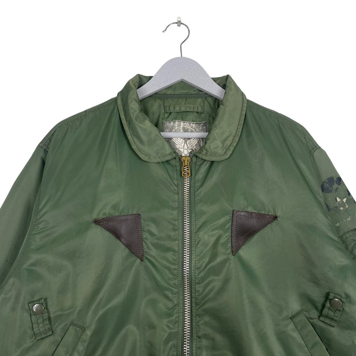 Other 💥90s ARMY PARACHUTE AIR FORCE RIOT BOMBER JACKET Size US L / EU 52-54 / 3 - 4 Thumbnail