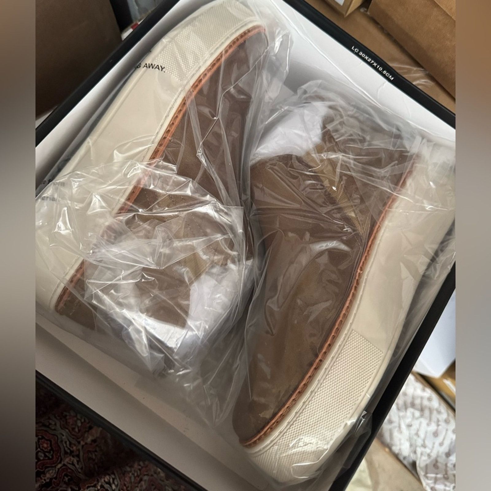 J/Slides 🎉LAST PIECE 🎉JSLIDES Leather Mika Sport Platform High Tops Size US 9 / IT 39 - 4 Thumbnail