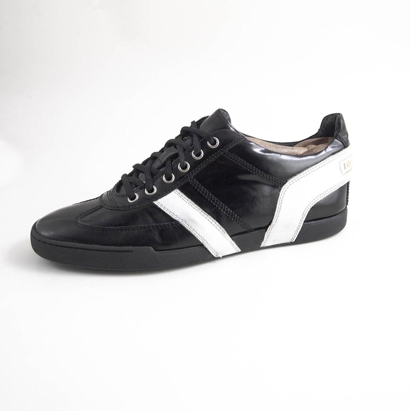 Dior Homme Sneakers Black Leather Mens US EU