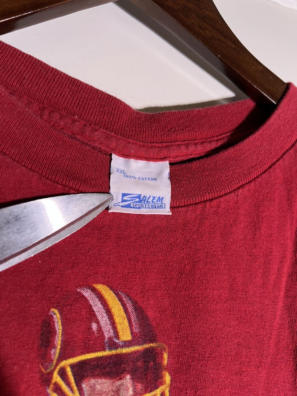 Vintage 80’s 90’s Vintage NFL Superbowl XXVI Champs Washington Shirt Size US XXL / EU 58 / 5 - 11 Thumbnail