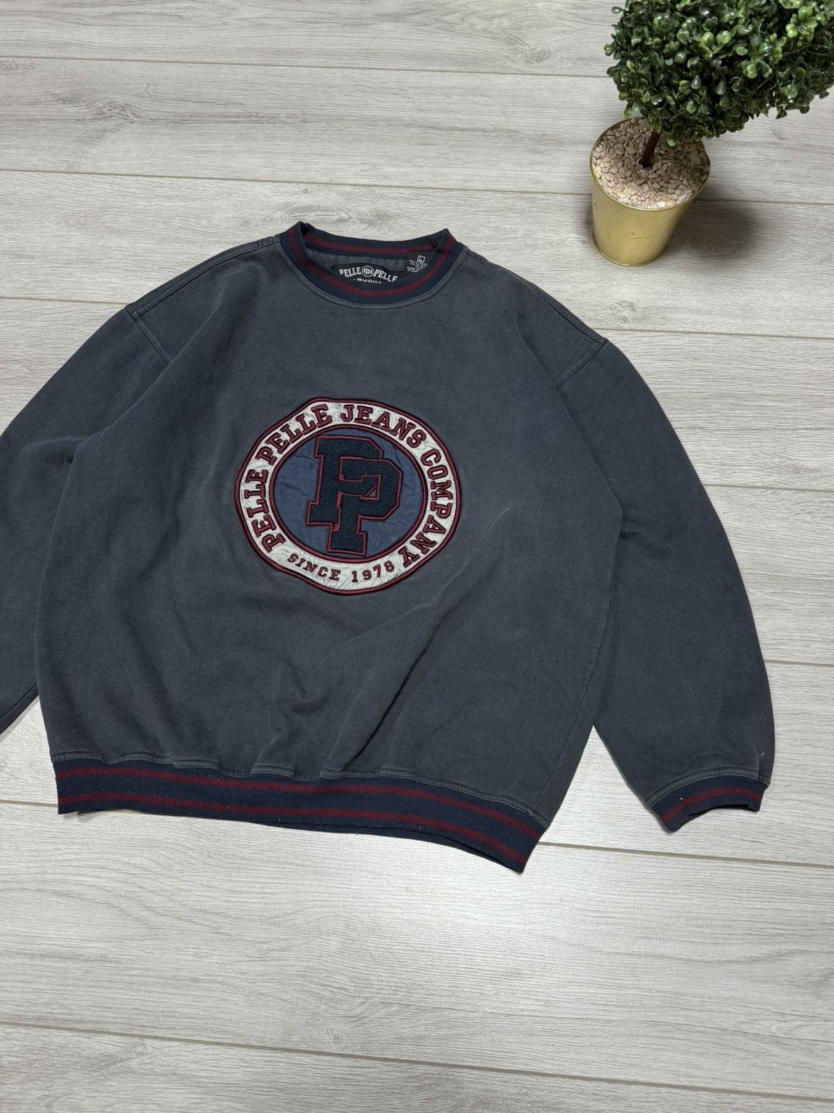 Pelle Pelle big logo vintage sweatshirt Marc Buchanan