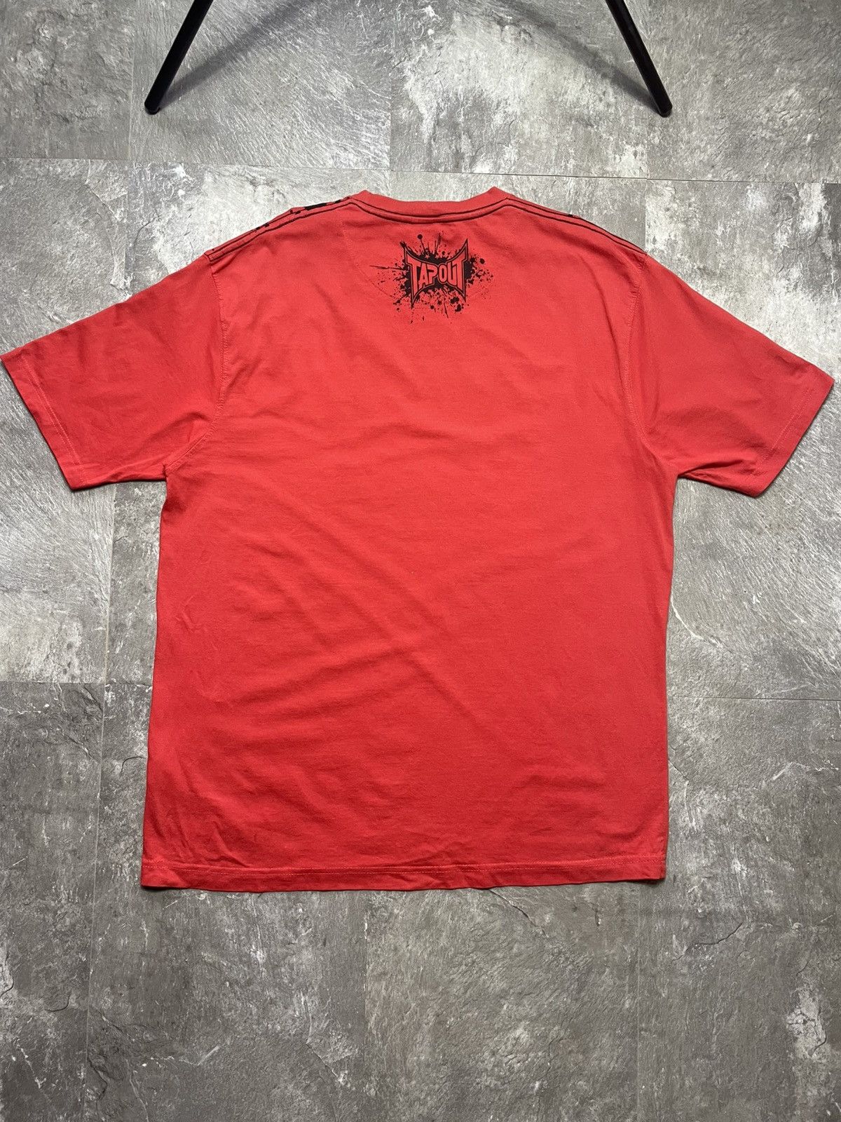 Tapout Vintage Tapout Big Logo AOP Boxy Afflliction Style t Shirt Size US XL / EU 56 / 4 - 3 Thumbnail