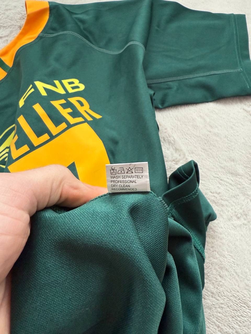 Asics Vintage 90’s Rugby South Africa Springboks Deller Jersey Size US M / EU 48-50 / 2 - 13 Thumbnail