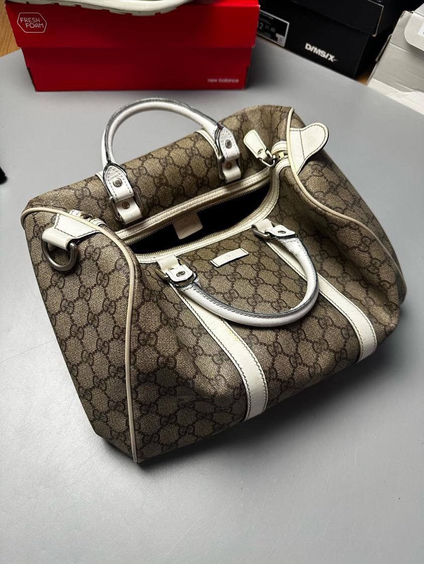 Gucci × Vintage VERY RARE GUCCI VINTAGE BOSTON BAG MONOGRAM LUXURY Y2K 90s Size ONE SIZE - 1 Thumbnail