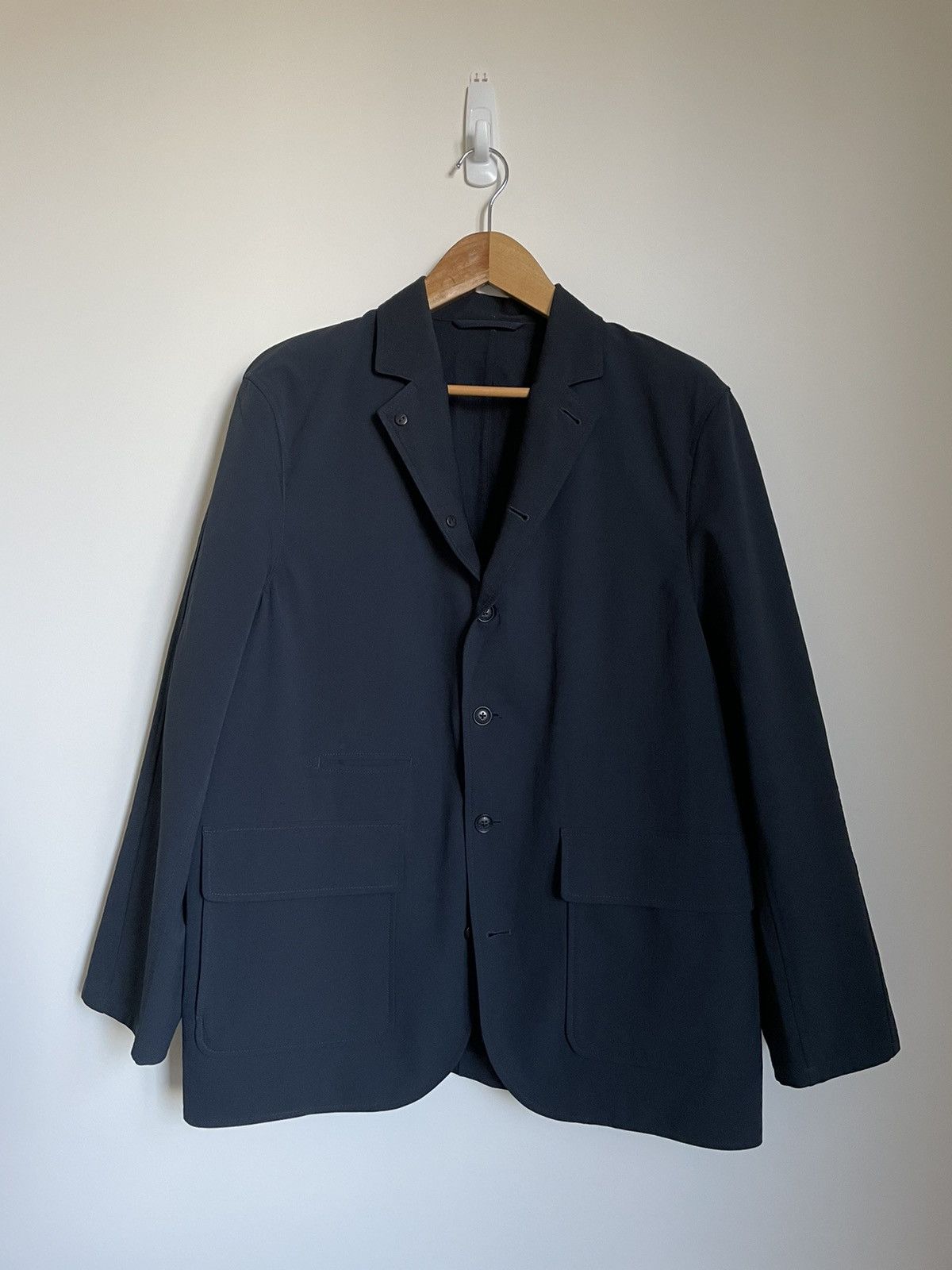 Nanamica Nanamica Alphadry blazer navy Size US M / EU 48-50 / 2 - 1 Thumbnail