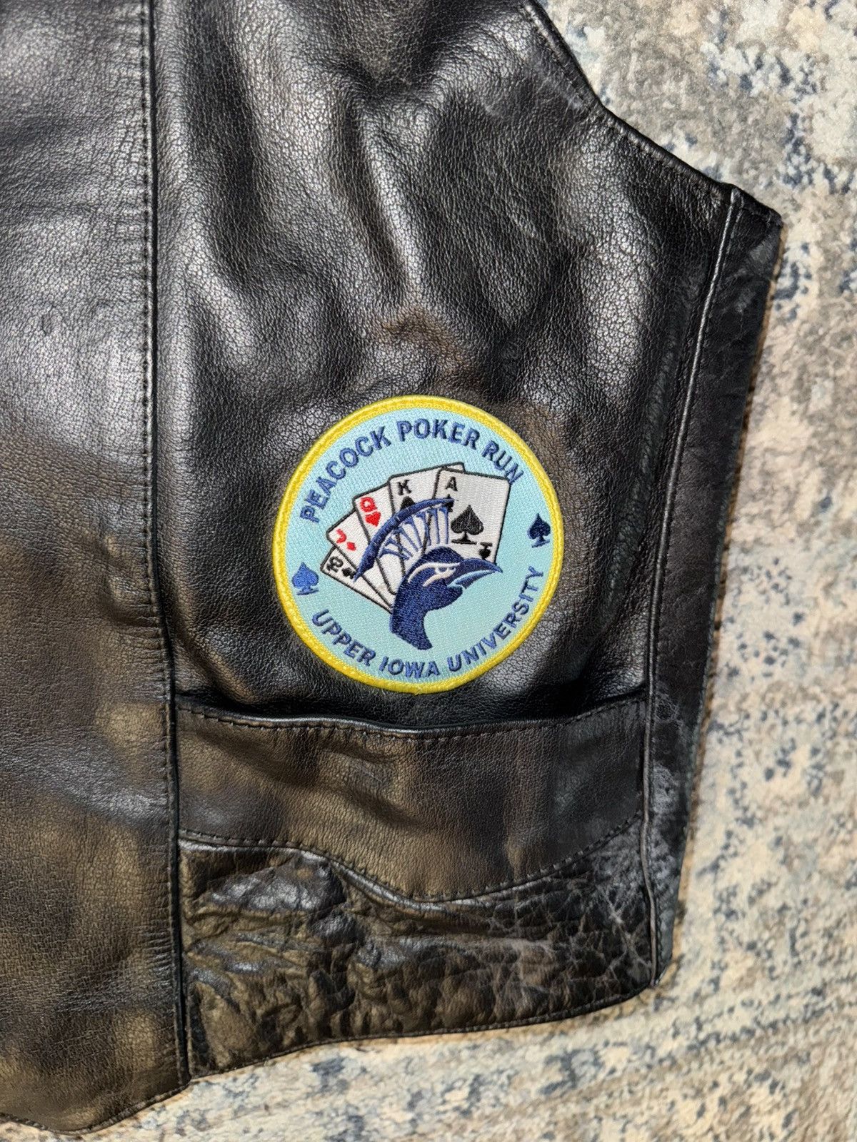 Vintage XXL Interstate leather vest Size US XXL / EU 58 / 5 - 6 Thumbnail