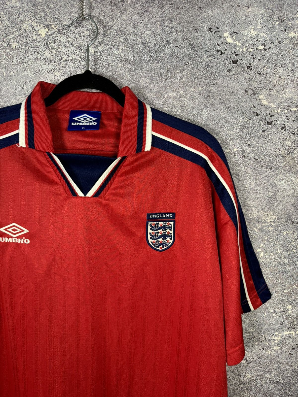 Umbro 90’s England National Team 1992 Umbro Soccer Jersey Size US XL / EU 56 / 4 - 2 Thumbnail
