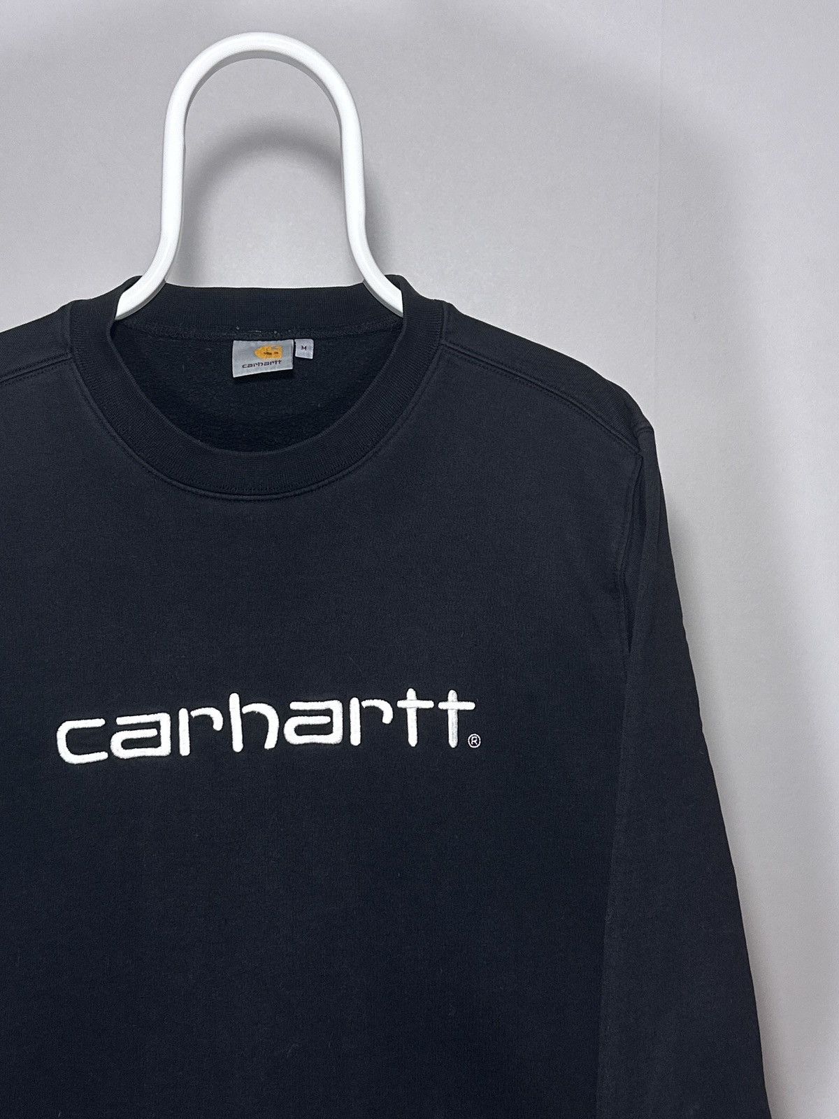Carhartt Carhartt Sweat Sweatshirt Embroidered Big Logo Size US M / EU 48-50 / 2 - 3 Thumbnail