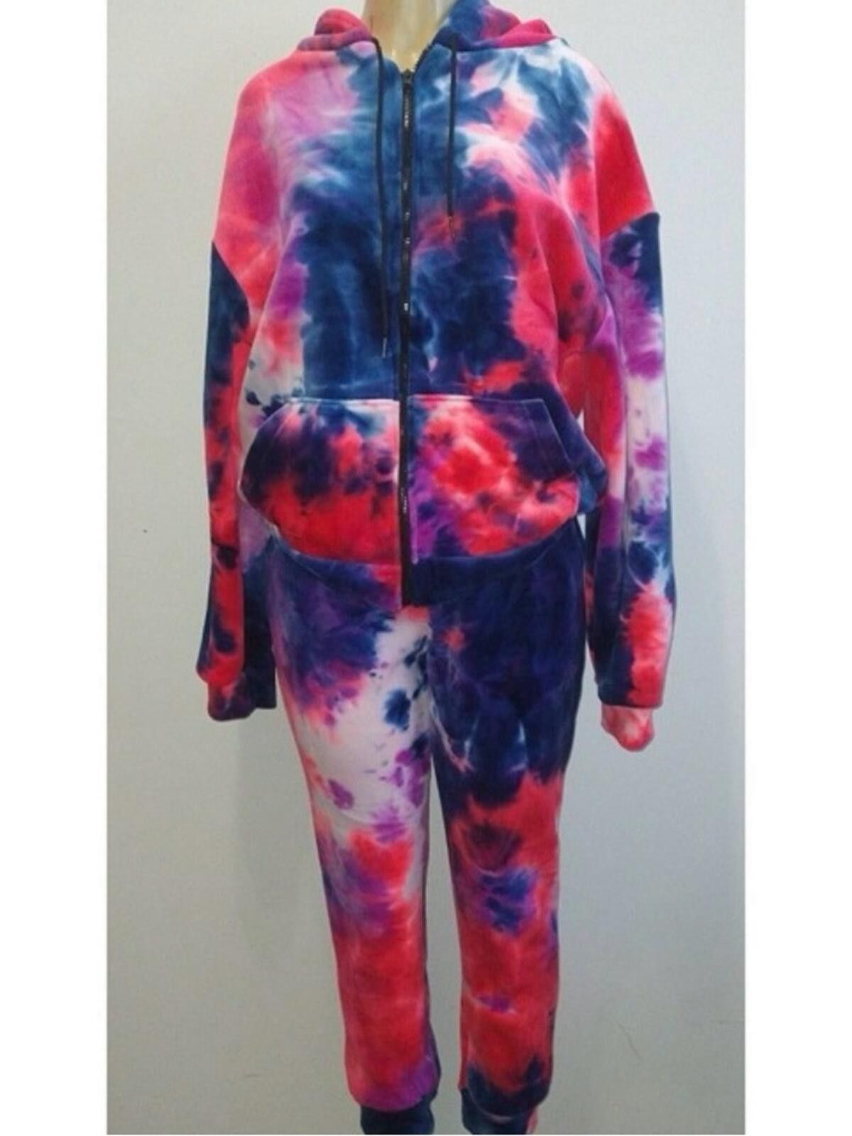 Other Tie-Dye Hoodie & Jogger Set Size L / US 10 / IT 46 - 2 Thumbnail