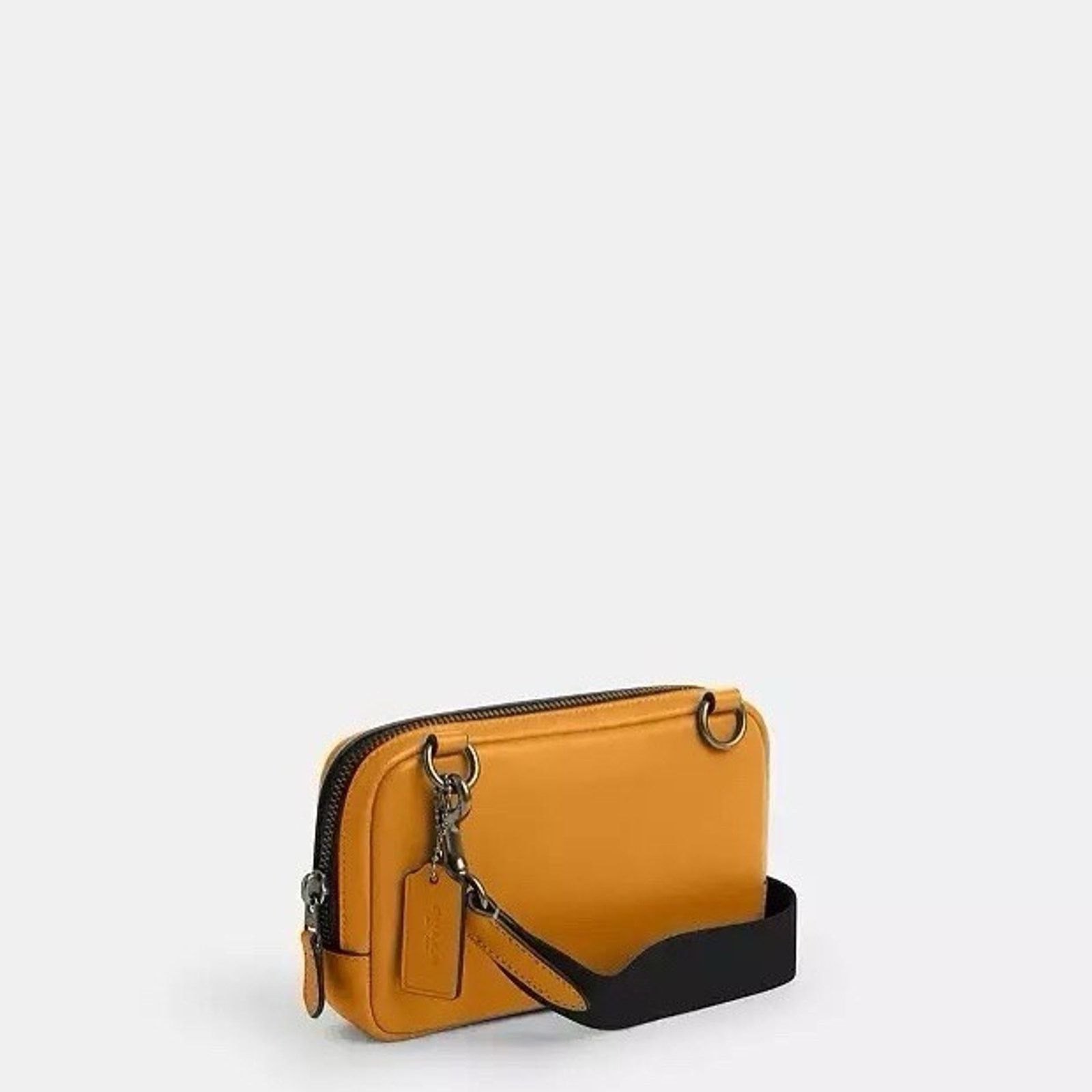 Coach NWT COACH Crossbody CM170 Shoulder Bag Leather Mustard Size ONE SIZE - 7 Thumbnail