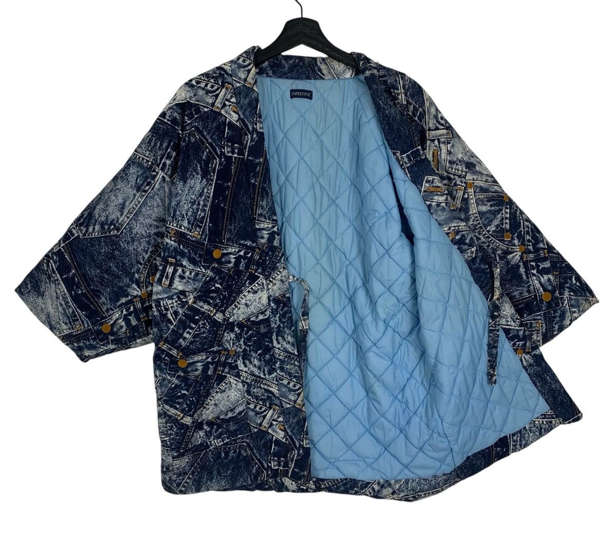 Anime × Vintage Impressive Kimono Anima Streetwear JapaneseBrand Kimono Size US L / EU 52-54 / 3 - 2 Thumbnail