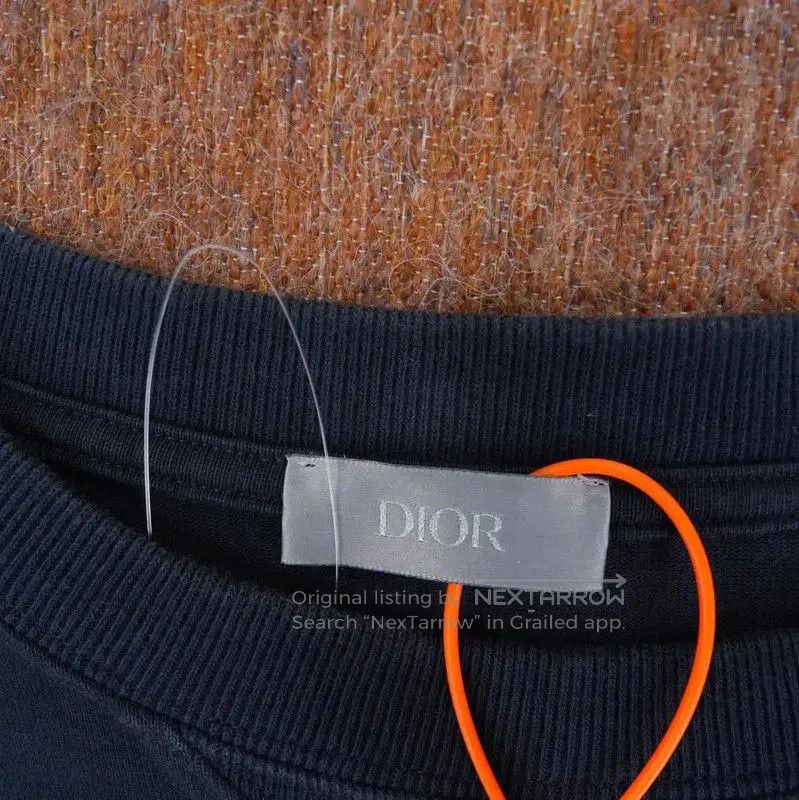 Dior Dior Black Logo Printed Short Sleeve T-Shirt . Size US L / EU 52-54 / 3 - 4 Thumbnail