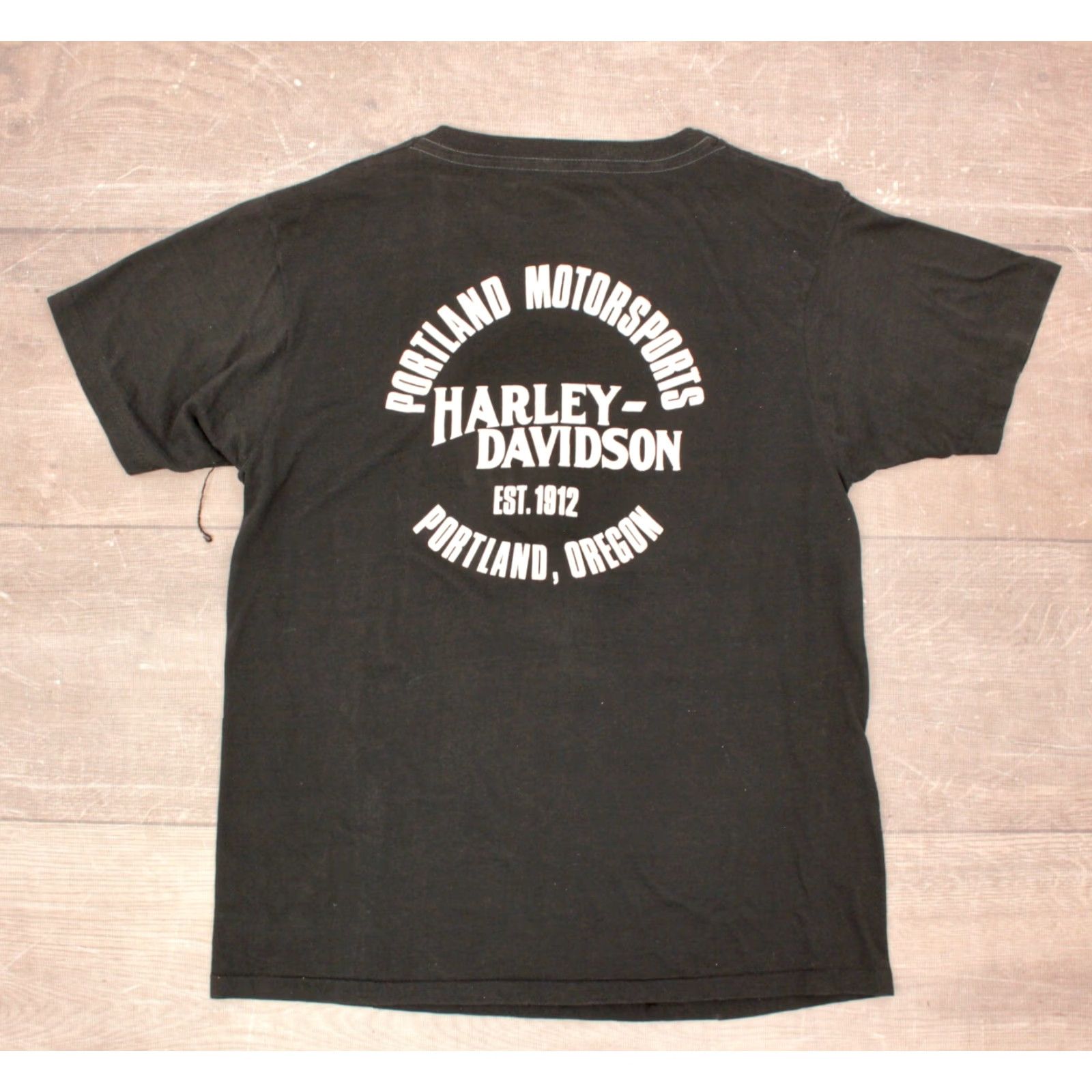 Harley Davidson Harley-Davidson VTG 80s Bikers TShirt Black XL Mens Graphic Tee Vintage 80s T-Shirt Harley-Davidson Size US L / EU 52-54 / 3 - 2 Thumbnail