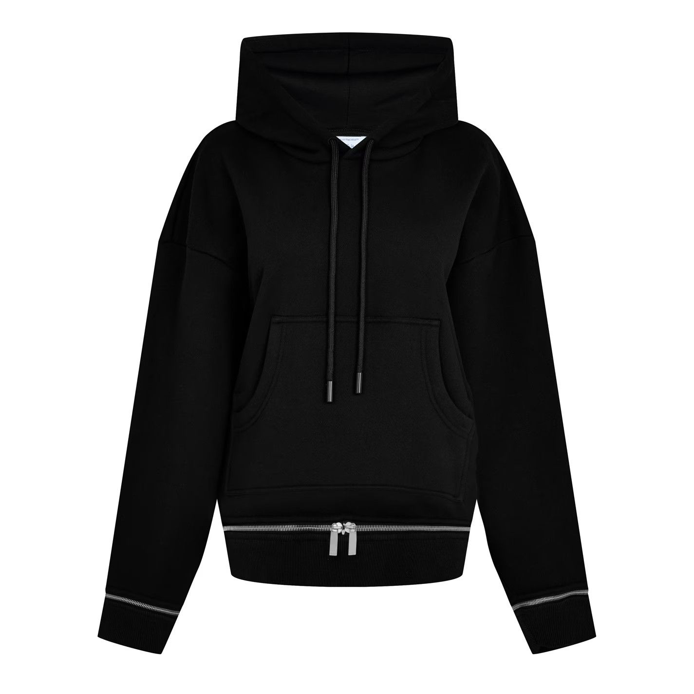 Off-White o1g2r1mq1224 Hoodie in Black Size XS / US 0-2 / IT 36-38 - 1 Thumbnail