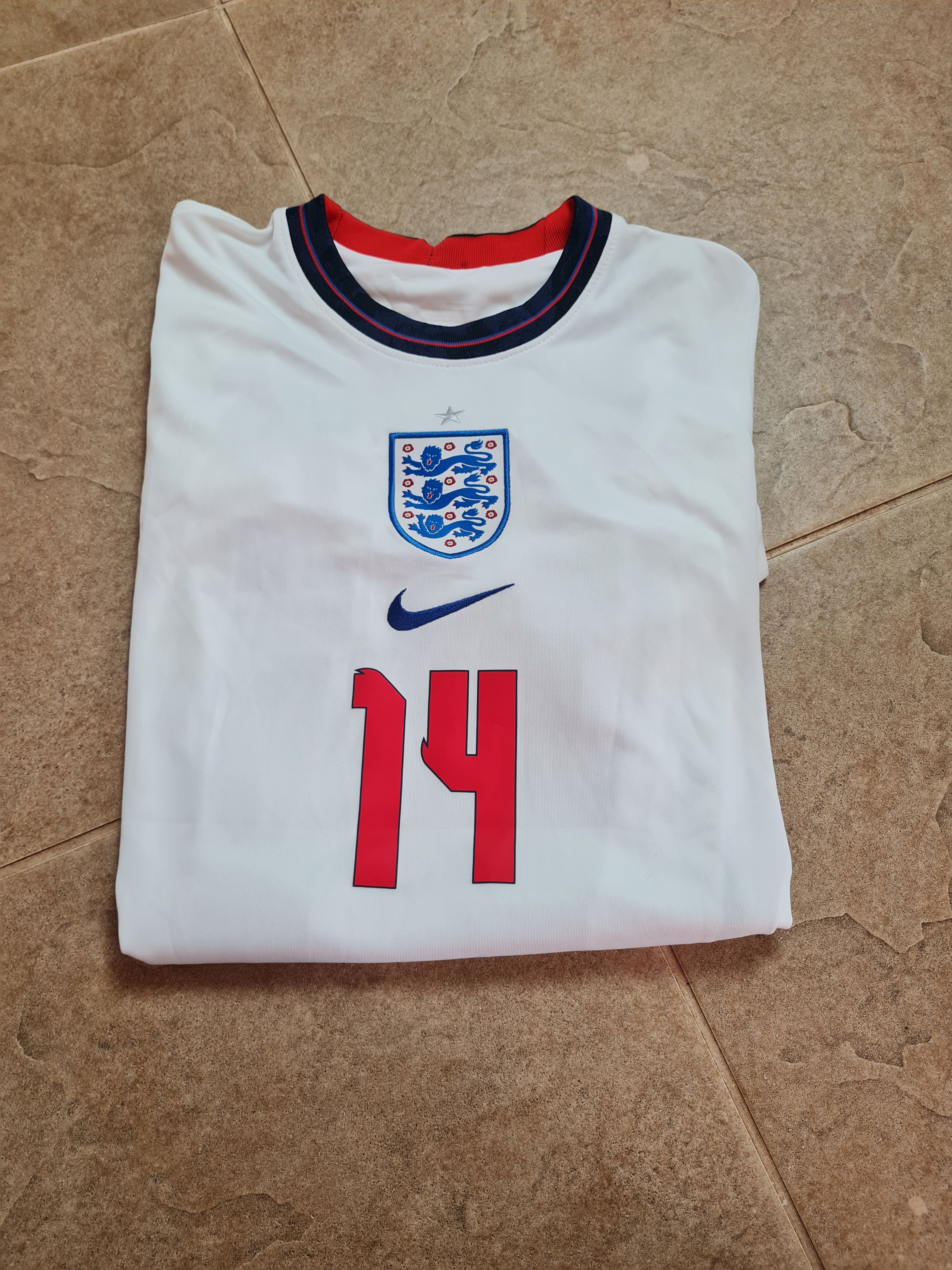 Nike Football Jersey Phillips #14 England Nike Soccer t-shirt Size US XXS / EU 40 - 13 Thumbnail