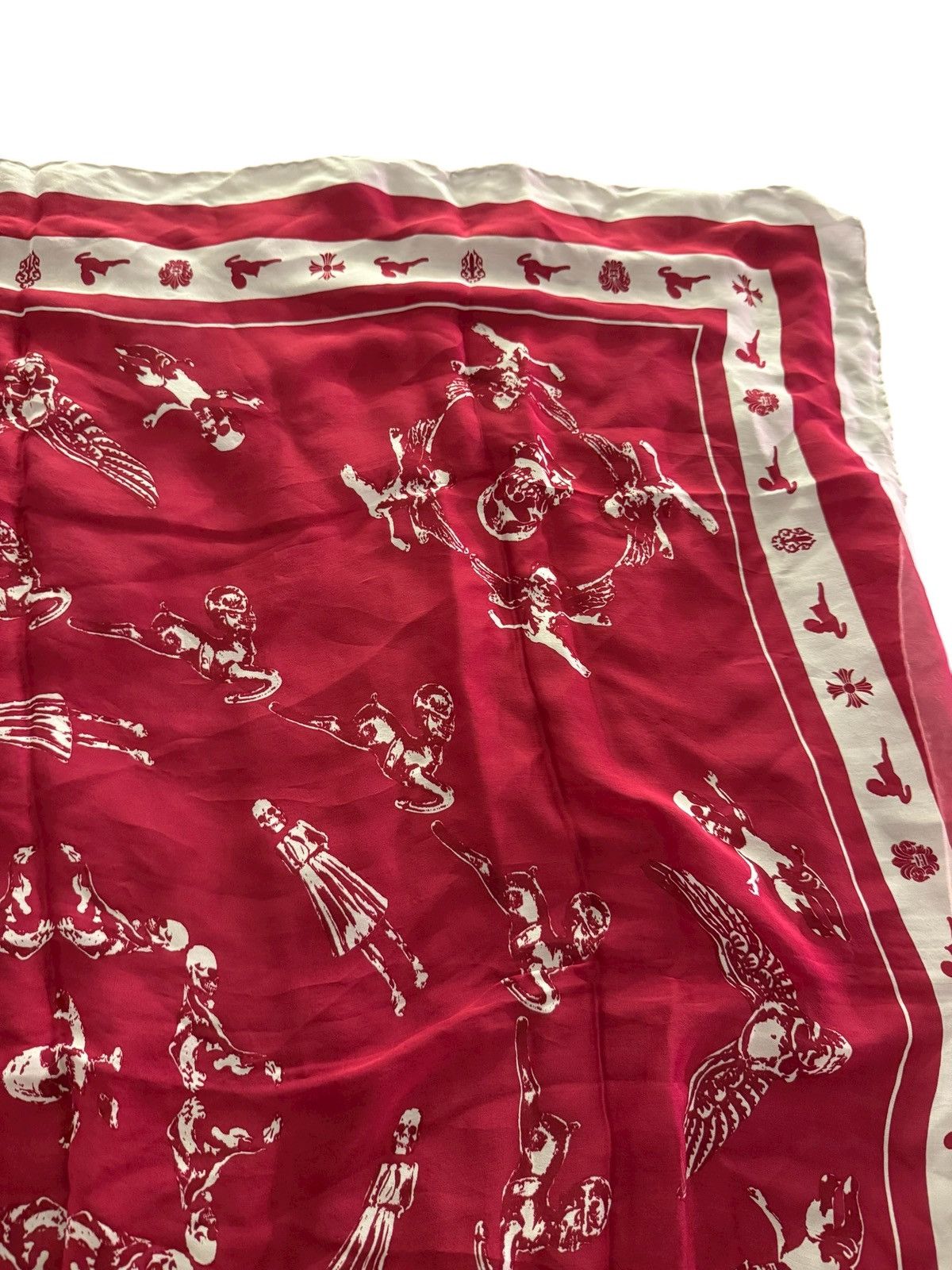 Chrome Hearts Chrome Hearts x FOTI silk scarf Size ONE SIZE - 3 Thumbnail