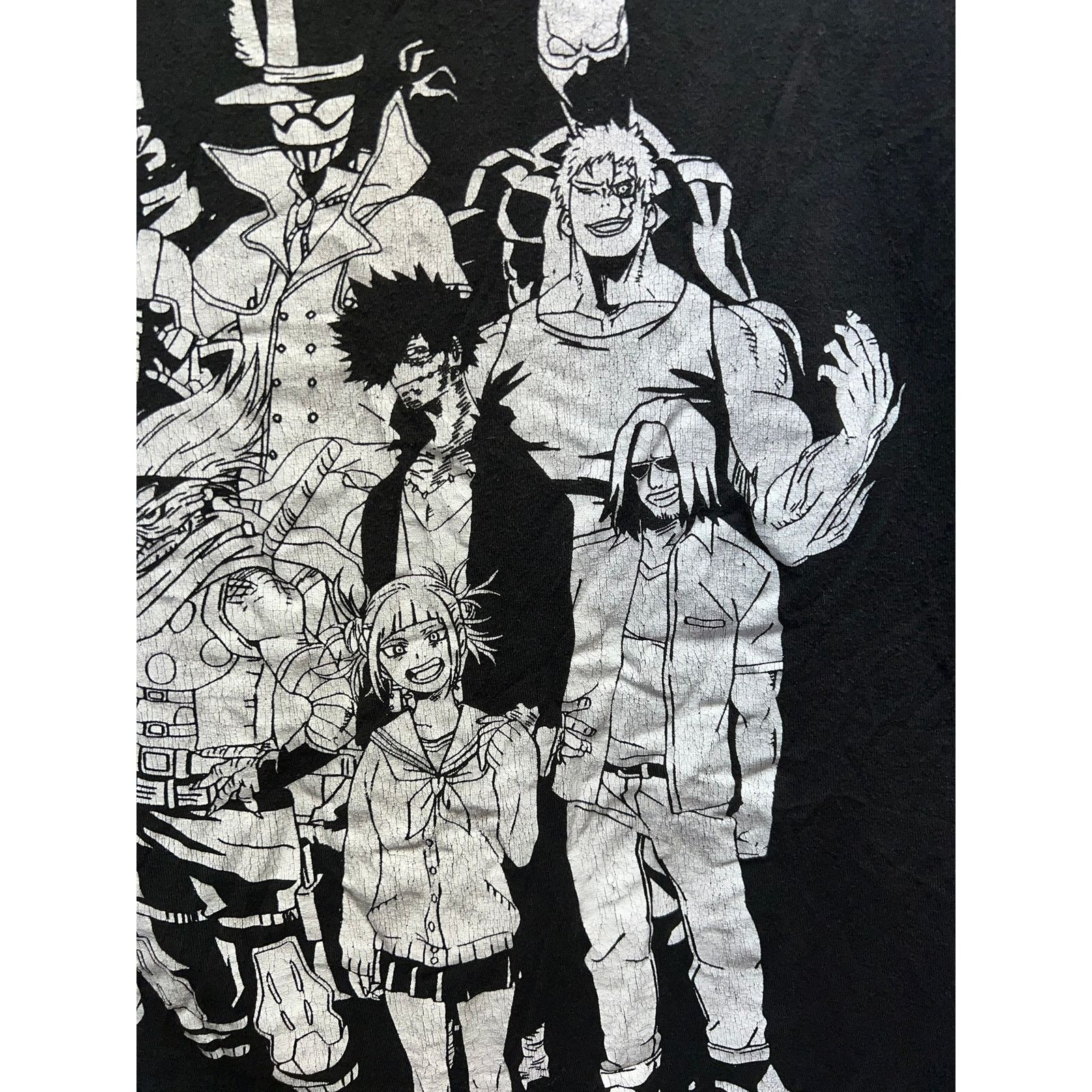 Vintage My Hero Academia Shirt Vanguard Action Squad Black Tee Large Size US L / EU 52-54 / 3 - 3 Thumbnail