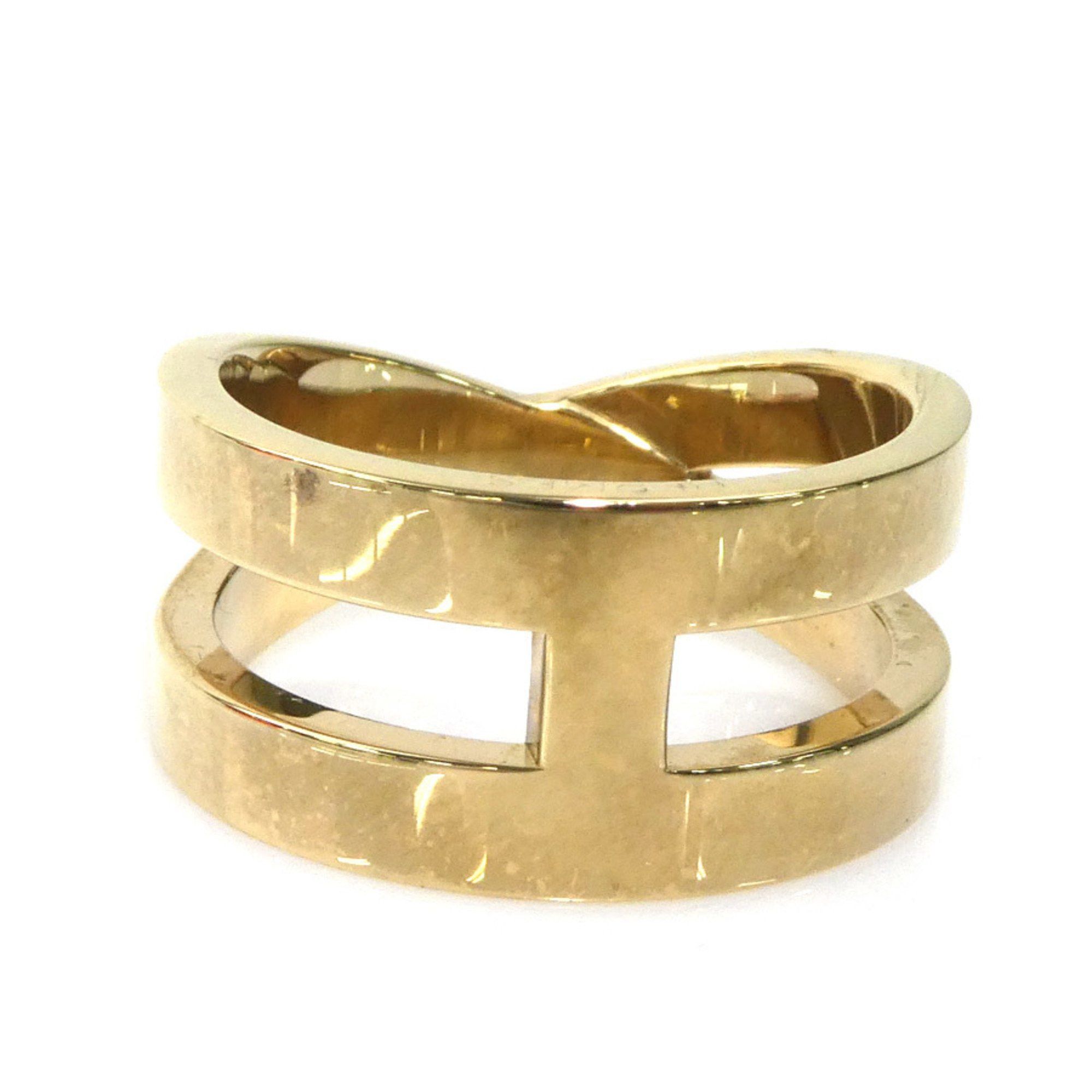 Hermes Hermes scarf ring metal gold ladies e60505a Size ONE SIZE - 1 Thumbnail