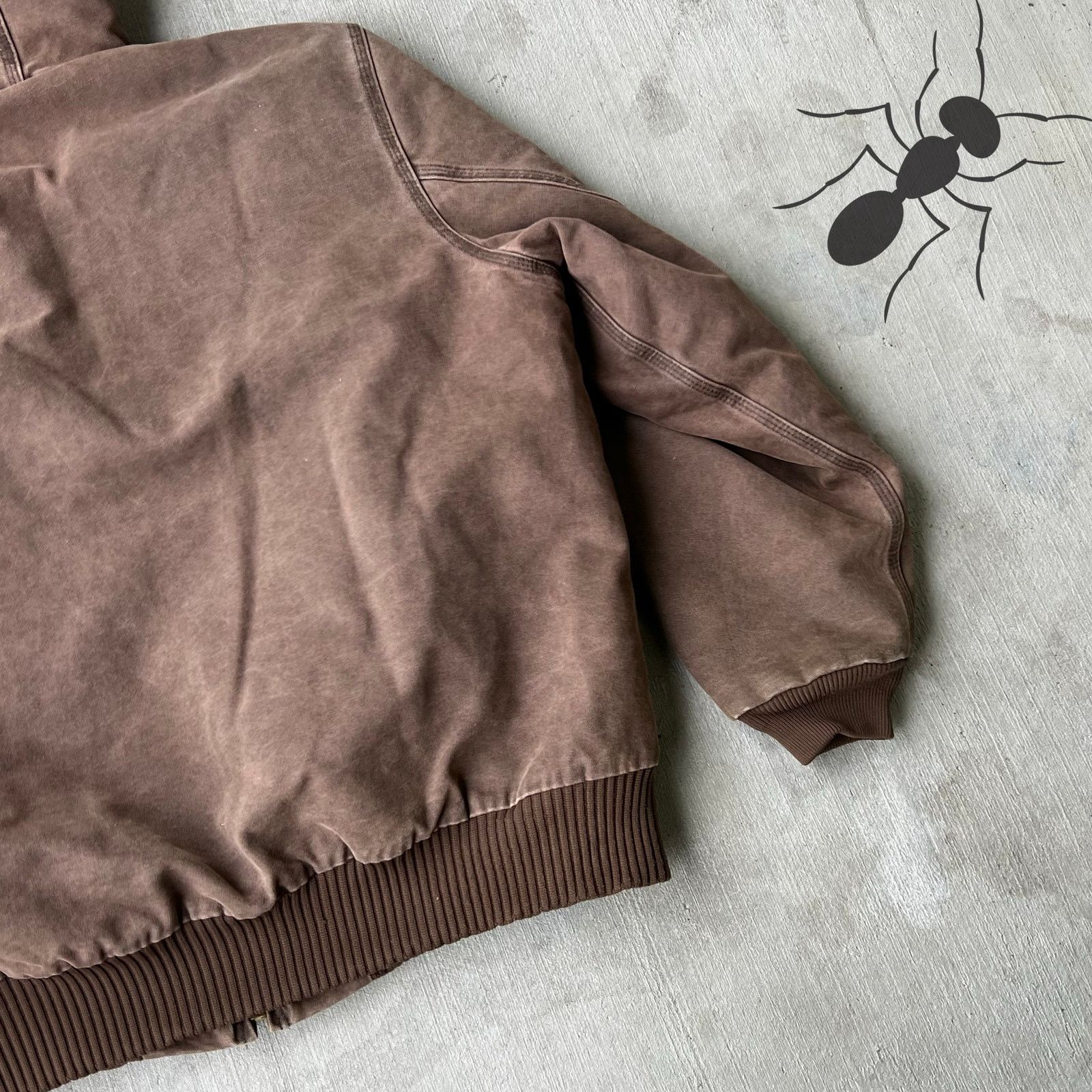 Carhartt × Vintage Carhartt J130 CHT brown hooded work wear jacket Size US XL / EU 56 / 4 - 10 Thumbnail