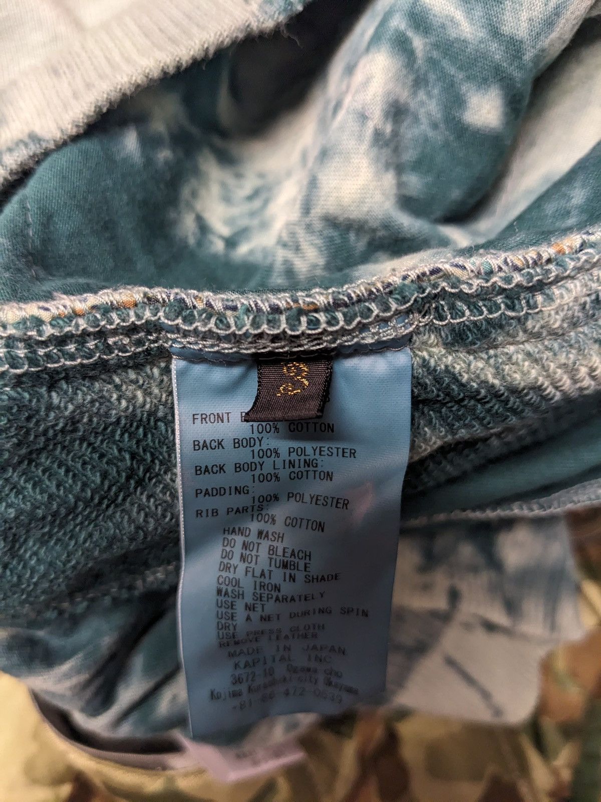 Kapital Kapital Kountry Virgin Mary Bivouac Fleece Crewneck Size US L / EU 52-54 / 3 - 9 Thumbnail