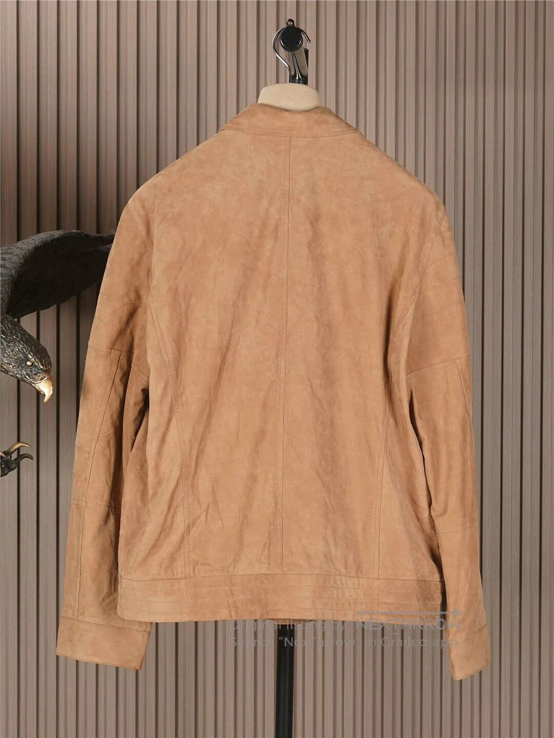 Brunello Cucinelli Brunello Cucinelli Men's Leather Jacket. Size US L / EU 52-54 / 3 - 4 Thumbnail