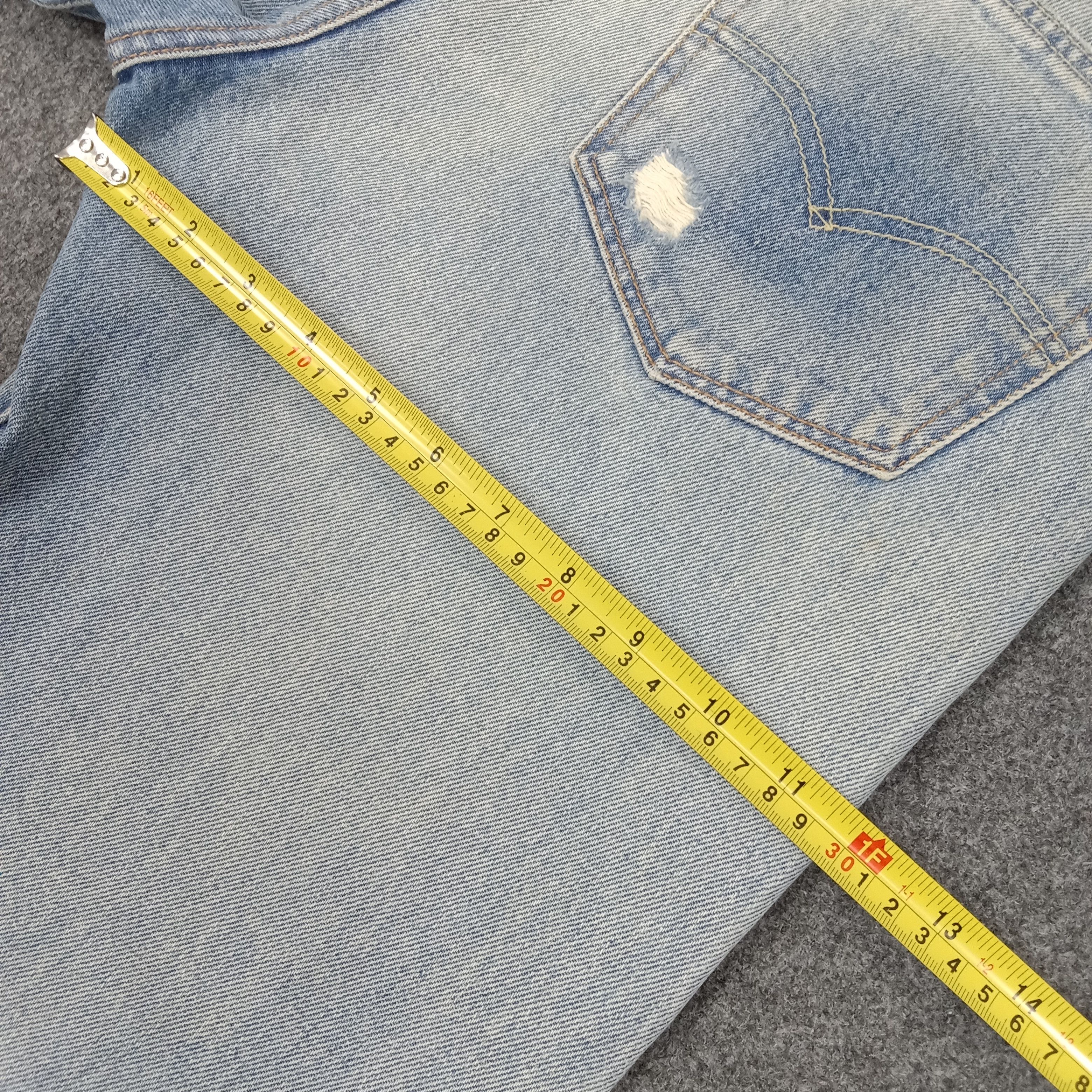 Levi's Levi's 501 American Distressed Style Denim Jeans c235n35 Size US 32 / EU 48 - 13 Thumbnail