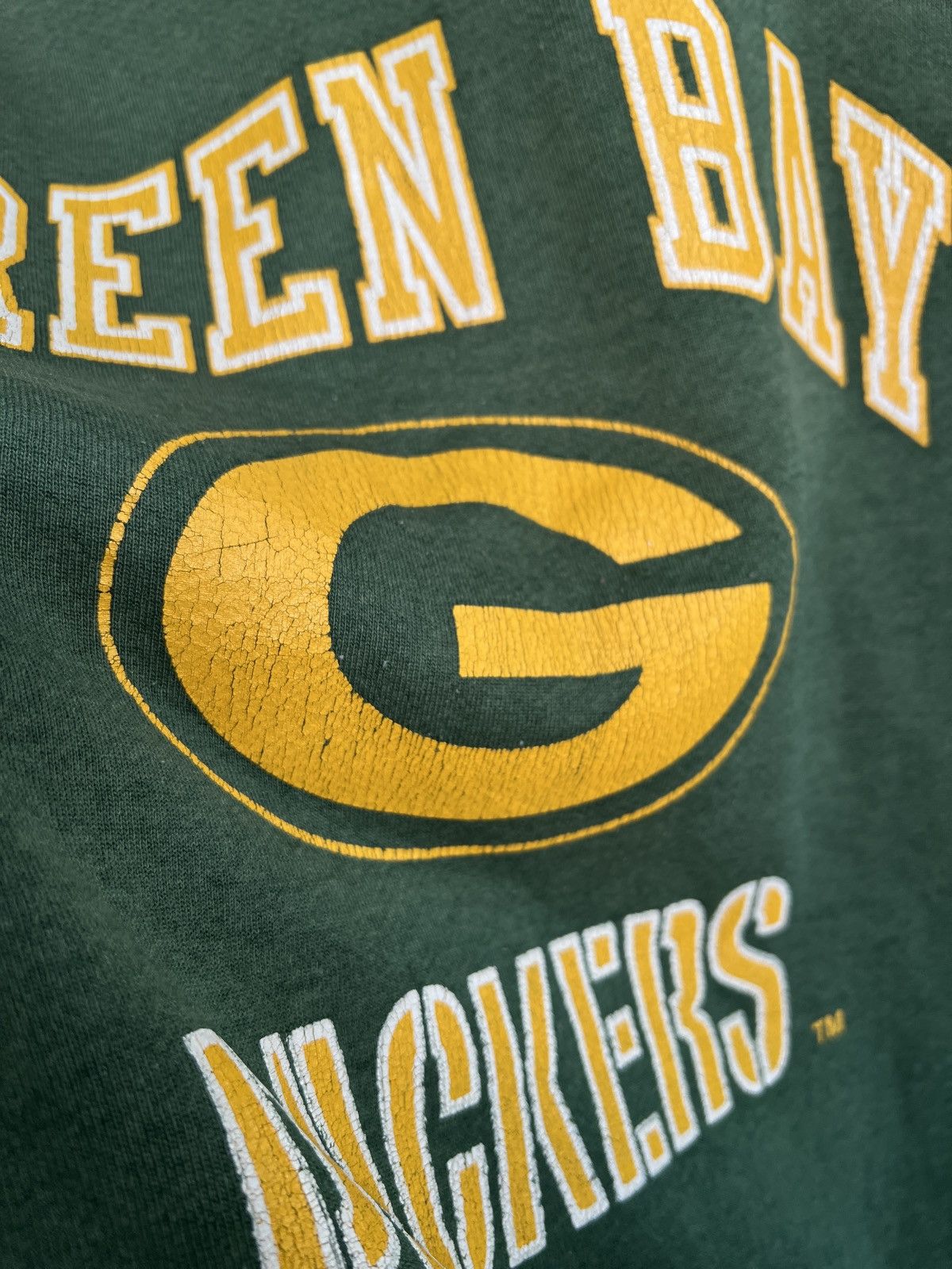 NFL vintage 90's russell athletic Green Bay Packers crewneck Size US M / EU 48-50 / 2 - 3 Thumbnail