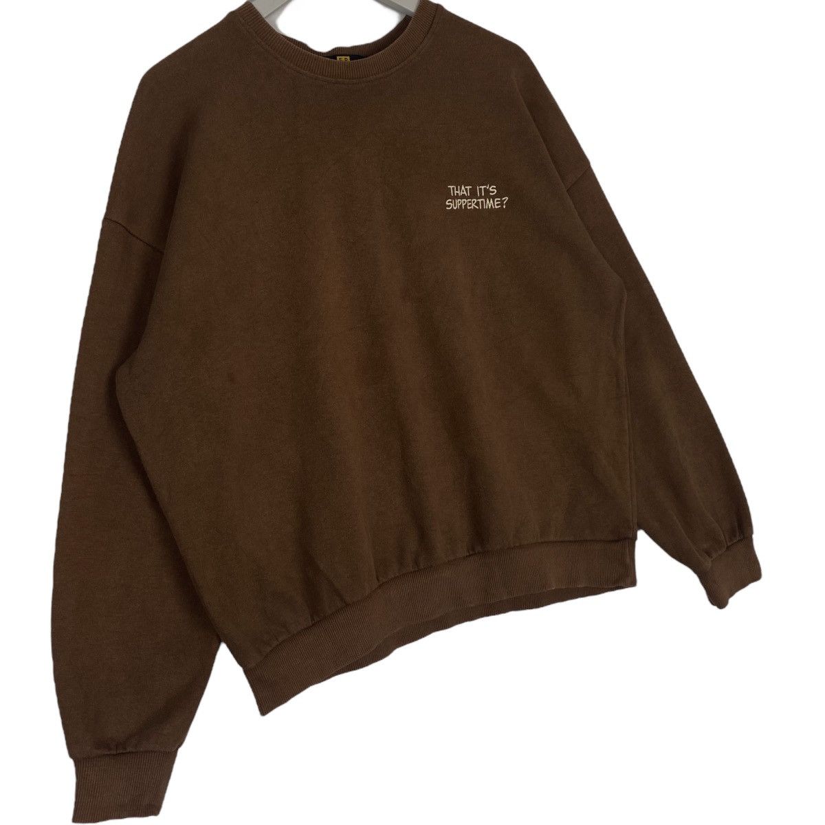 Other Vintage Peanuts Snoopy Printed Crewneck Sweatshirt Brown Size US L / EU 52-54 / 3 - 3 Thumbnail