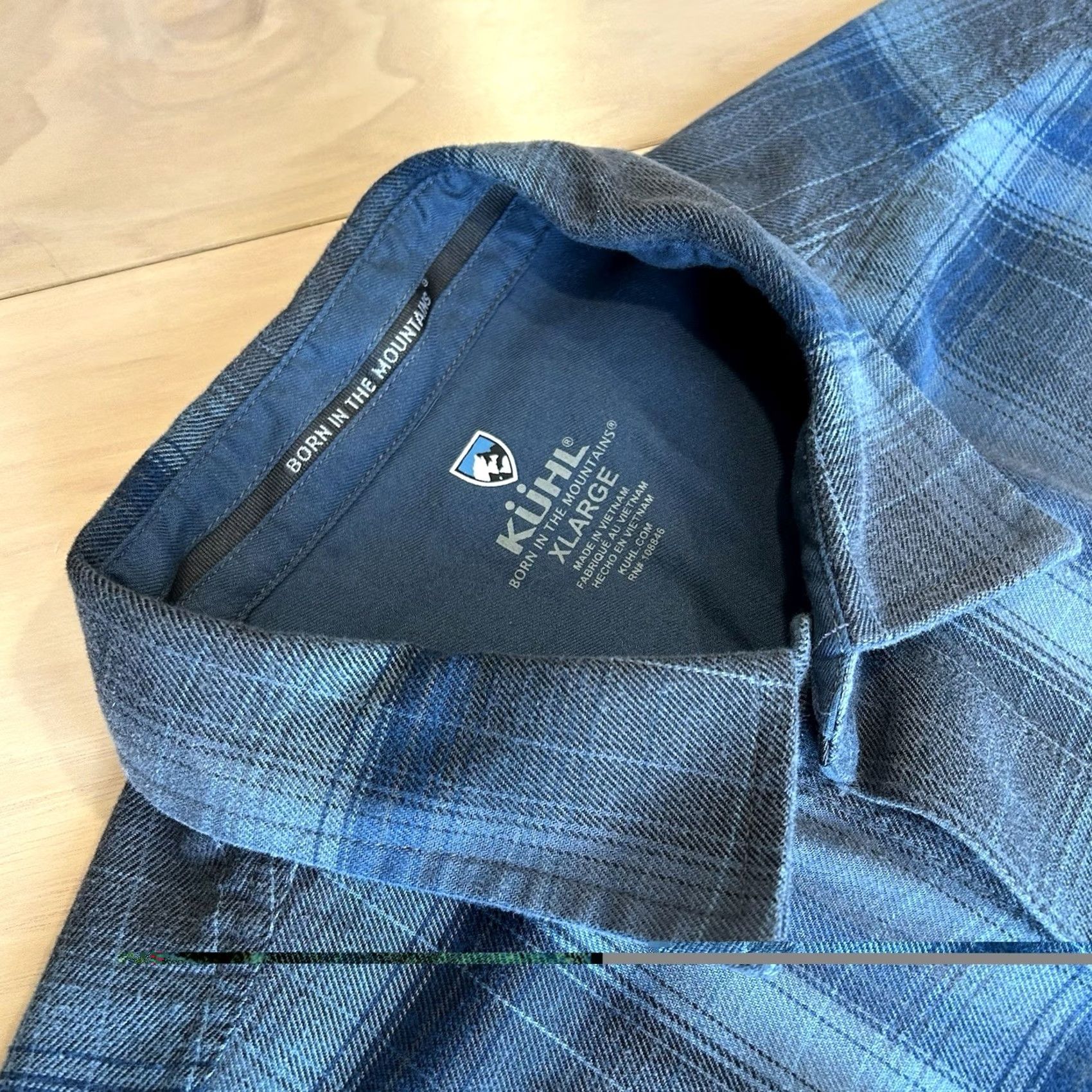 Vintage Kuhl Dillingr Flannel Shirt Men’s XL Blue Plaid Button Up Size US XL / EU 56 / 4 - 4 Thumbnail