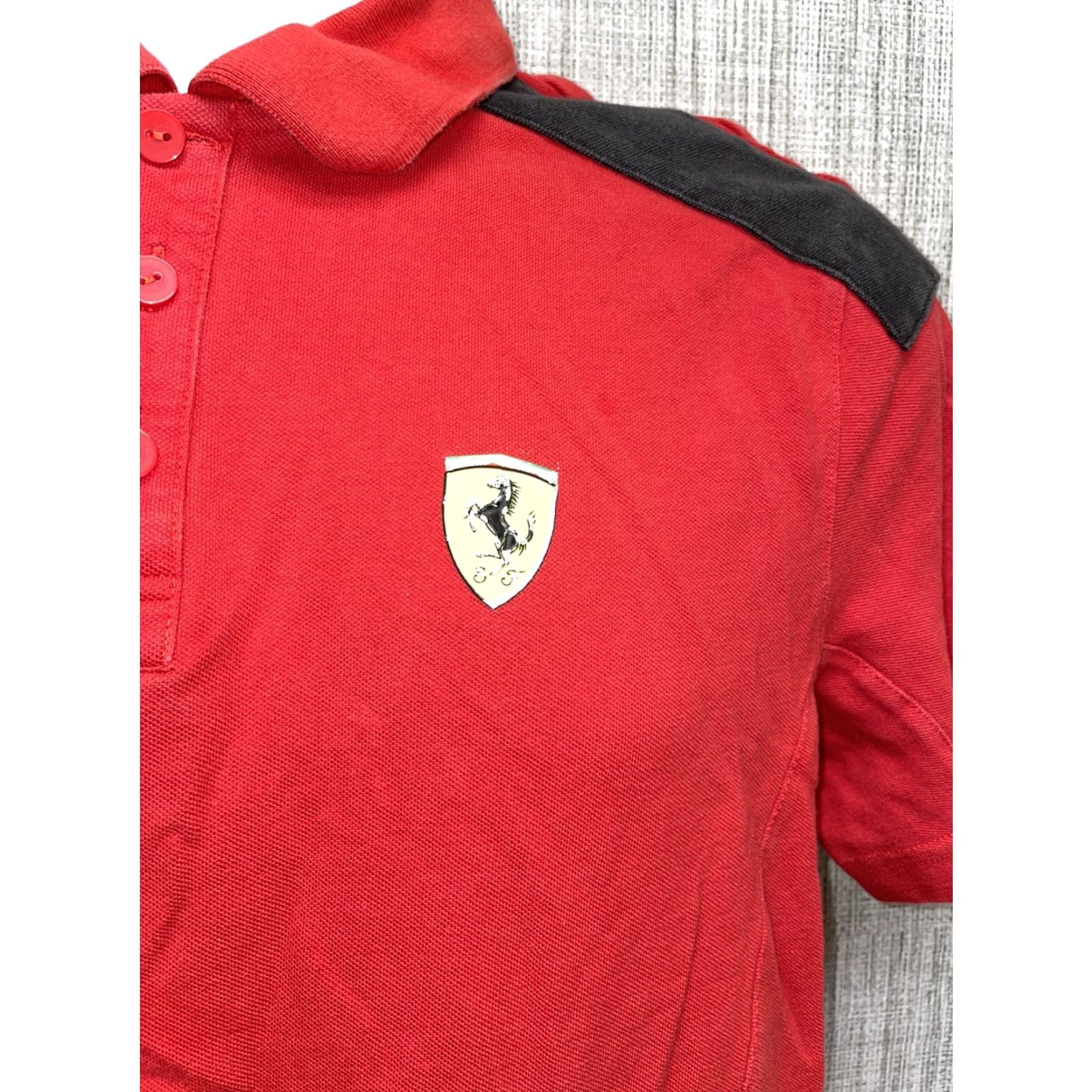 Puma Puma Polo Shirt Mens L Red Ferrari Size US L / EU 52-54 / 3 - 4 Thumbnail