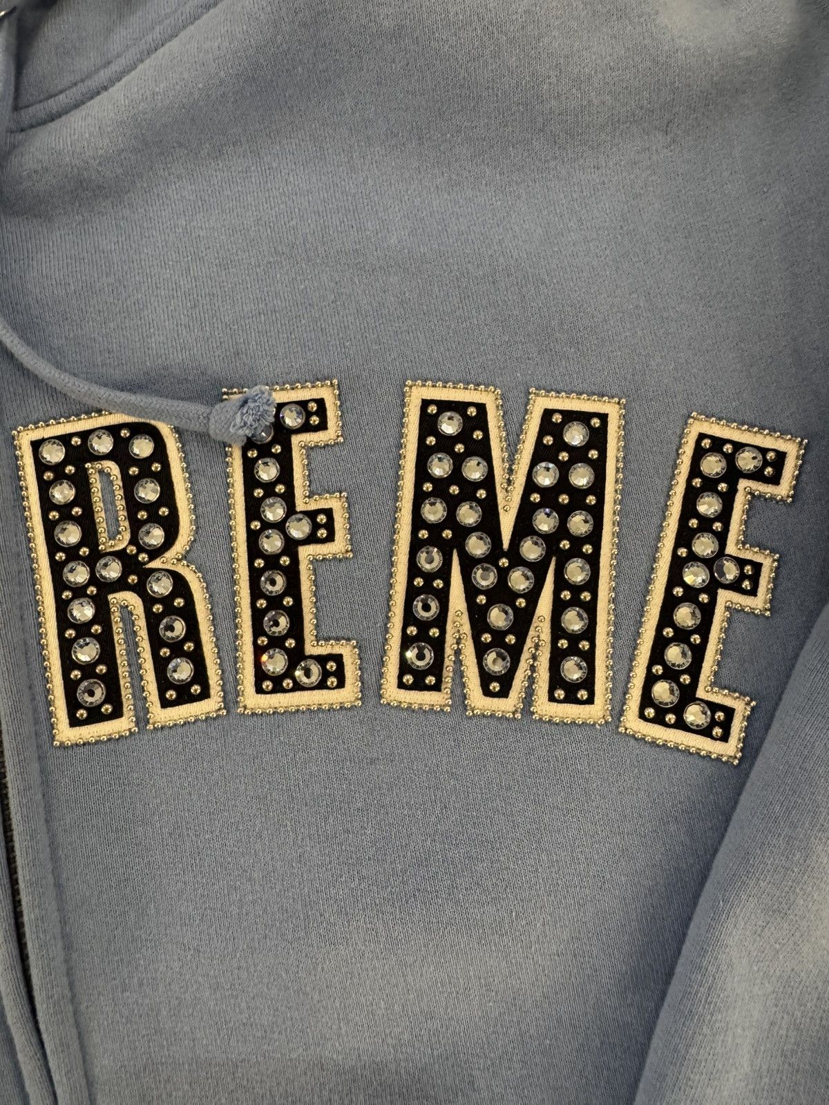 Supreme Supreme b.b. Simon Zip Up Hoodie Blue Sz S SS25 Used Size US S / EU 44-46 / 1 - 4 Thumbnail